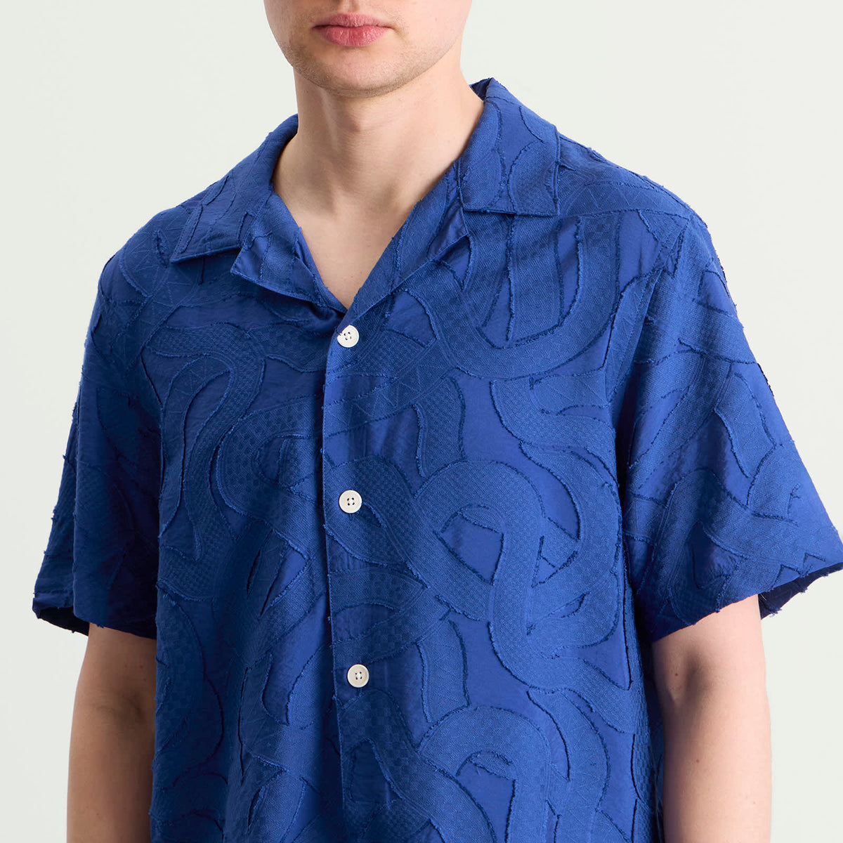 Wax London Curzon Jacquard Vacation Shirt