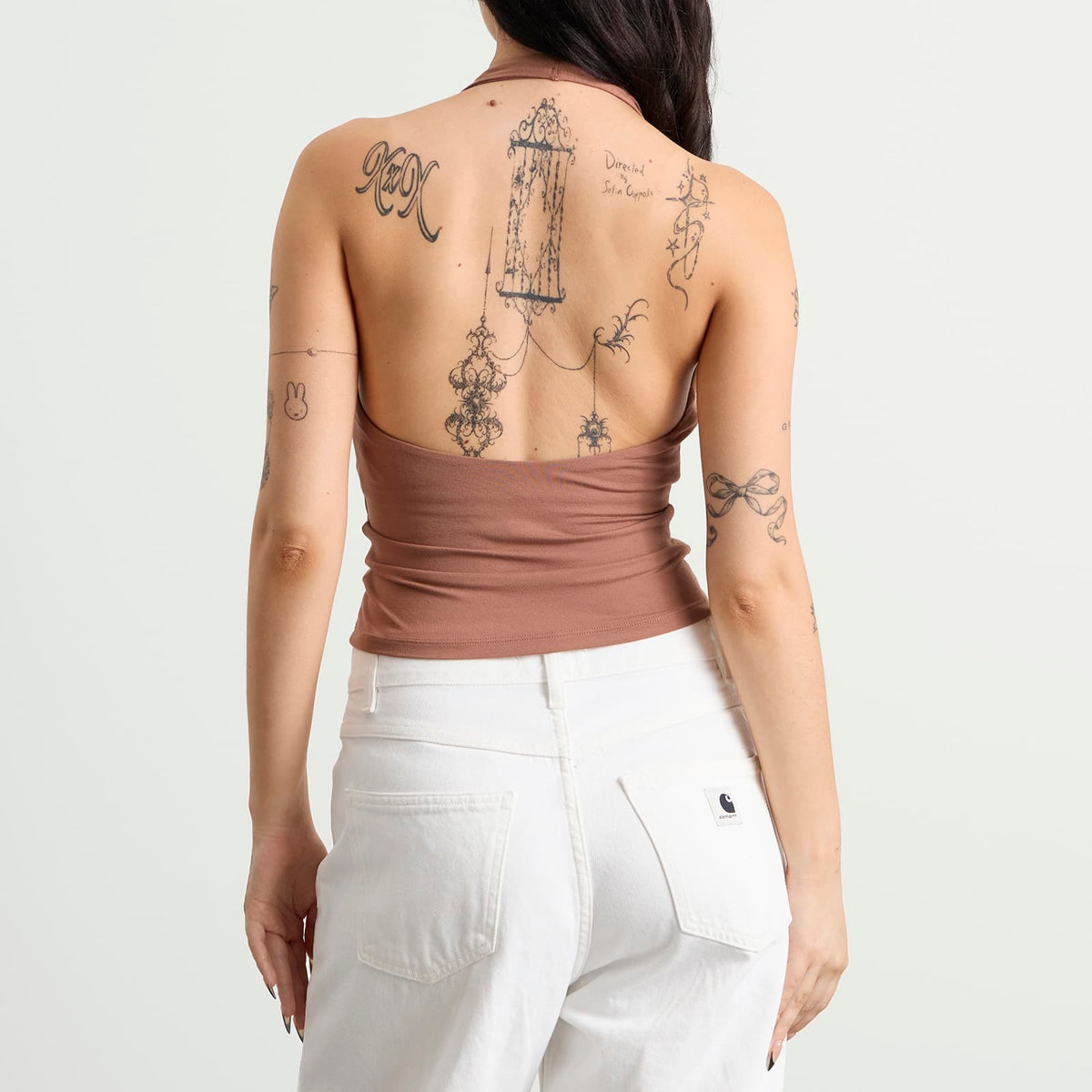 SKIMS Smooth Layers Halter Top