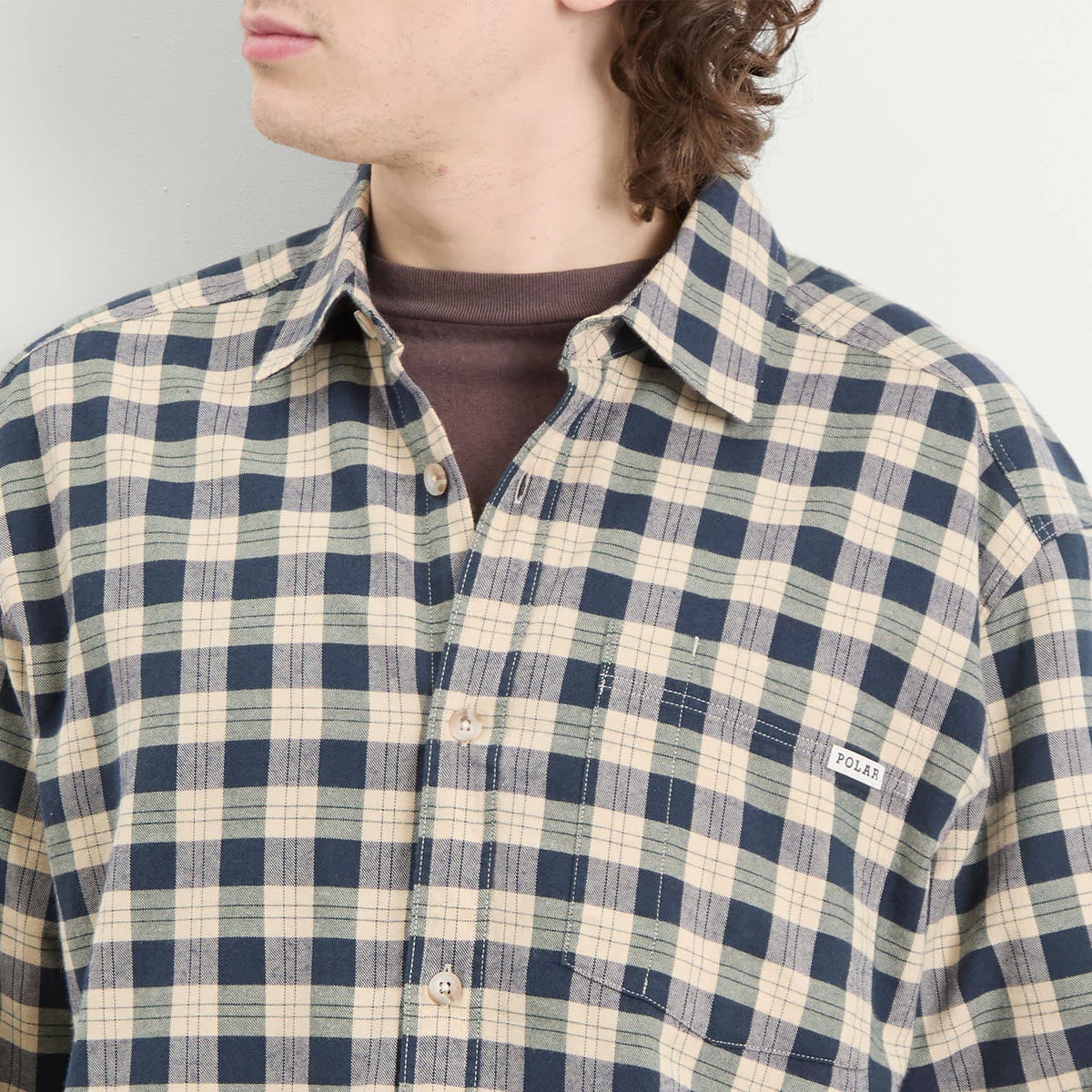 Polar Skate Co. Mitchell Check Shirt