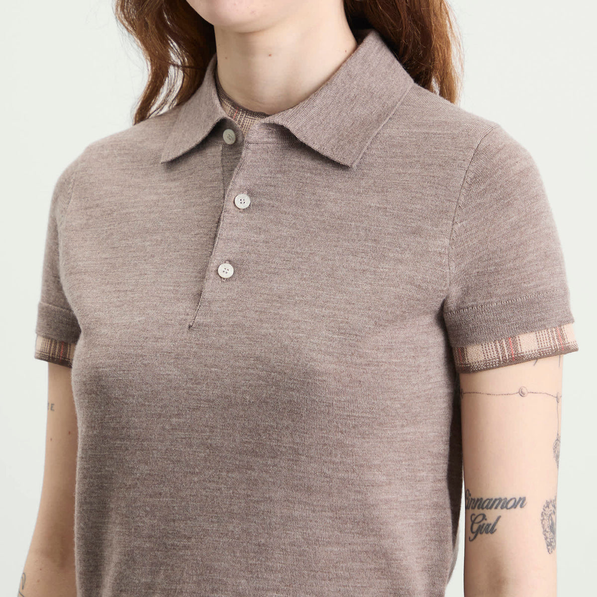 Acne Studios Kalissa Double Archetypes Polo