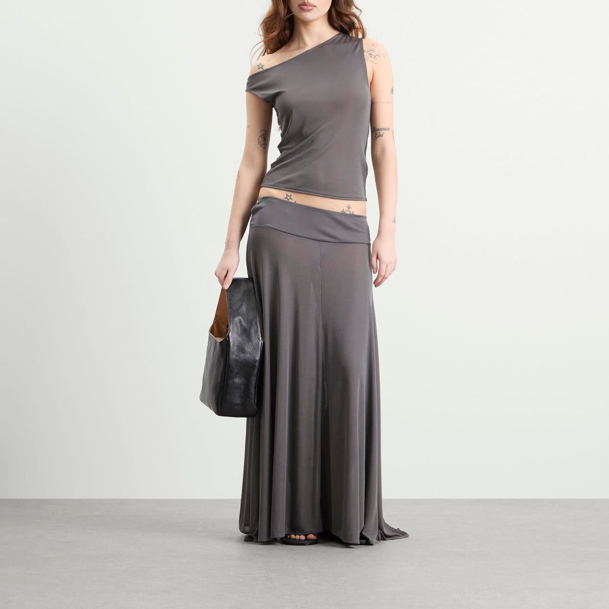 St. Agni Fine Jersey Asymm Top