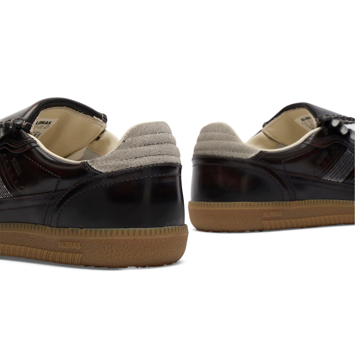 ALOHAS TB 490 Vintage Effect Leather Sneakers