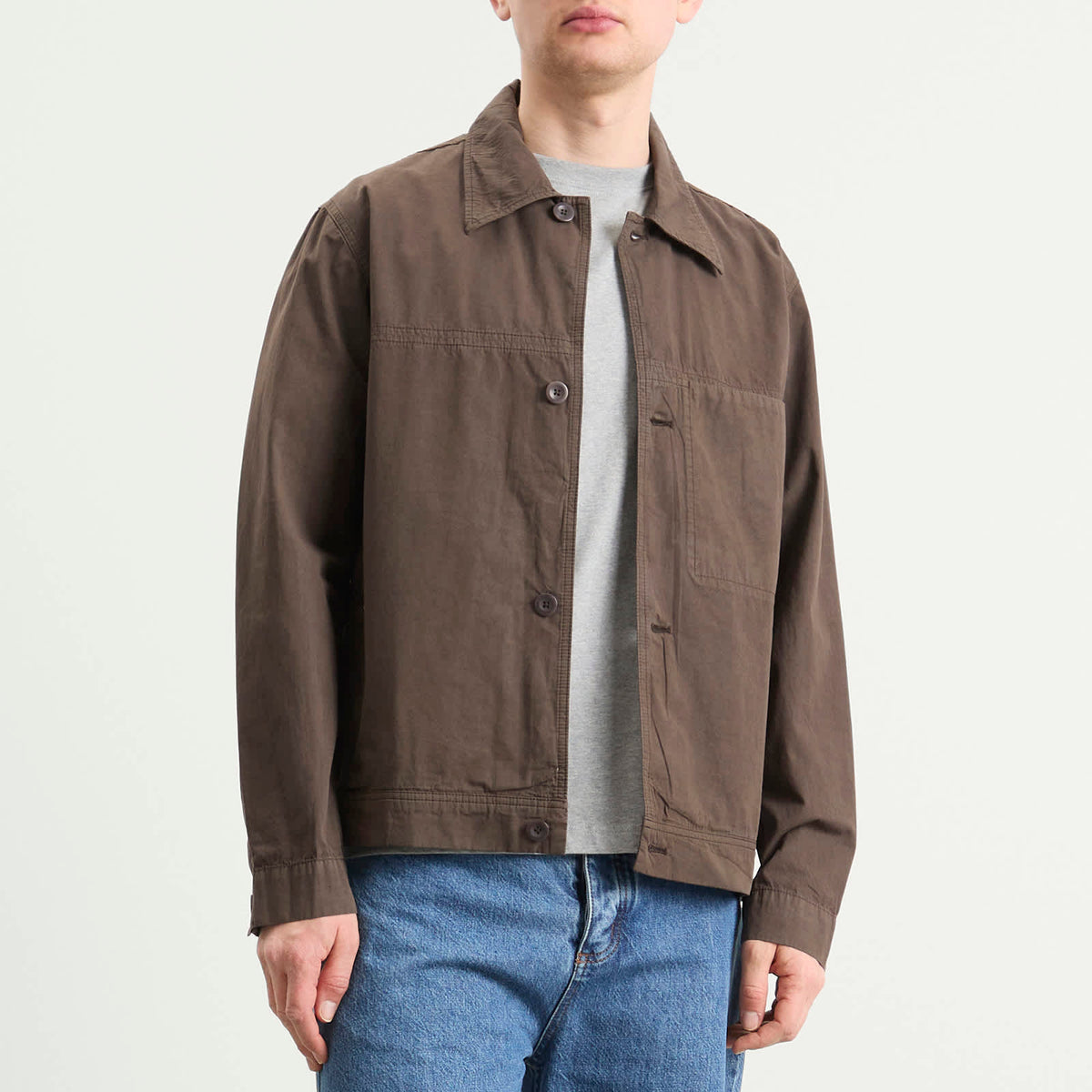 Norse Projects Arresskov Compact Cotton Shirt Jacket