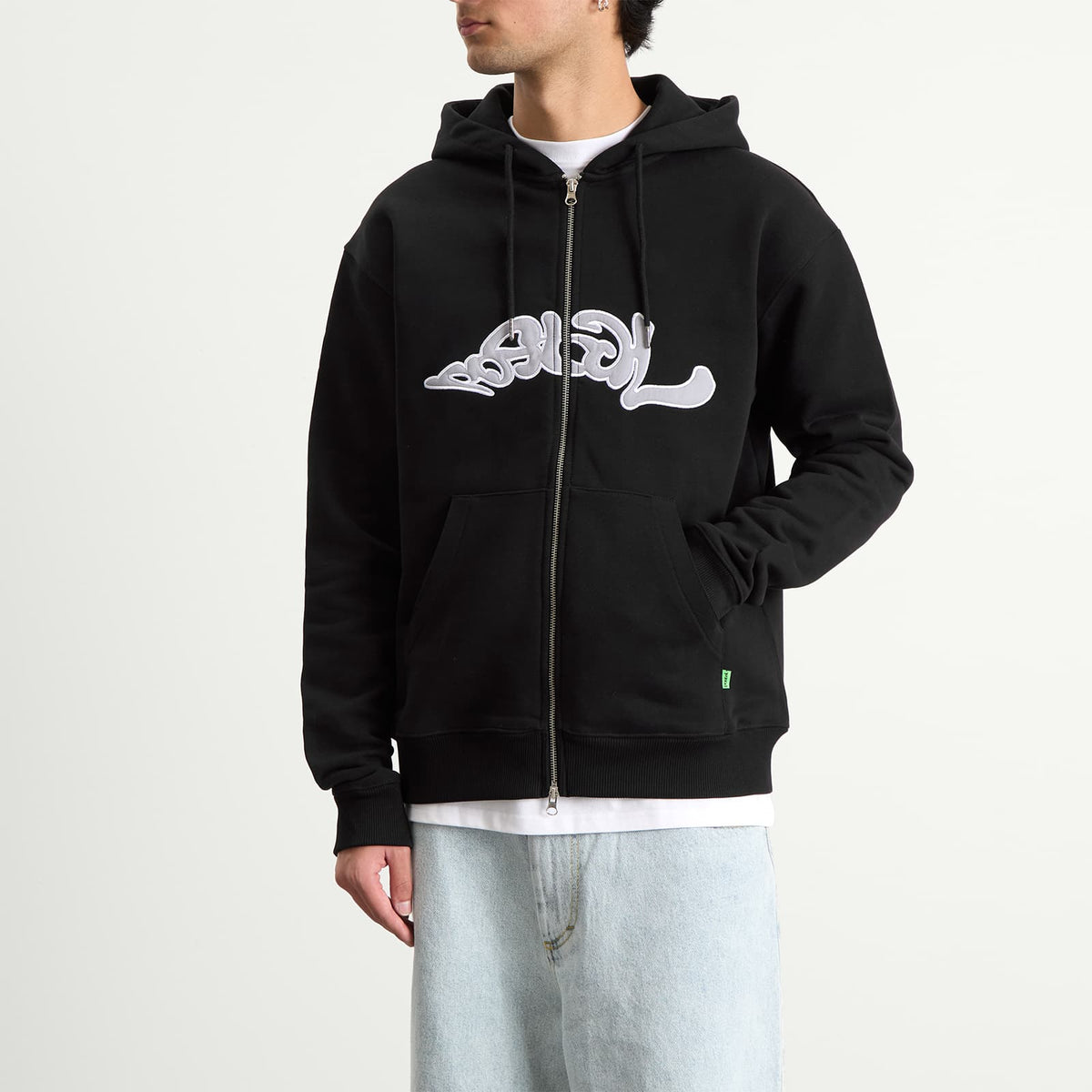 POSTAL Trip Applique Zip Hoodie