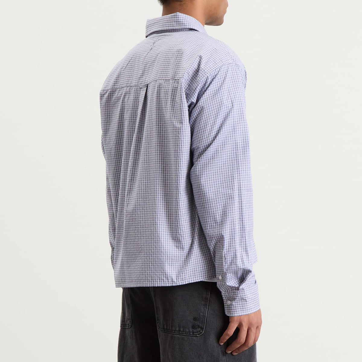 END. x about:blank Check Shirt