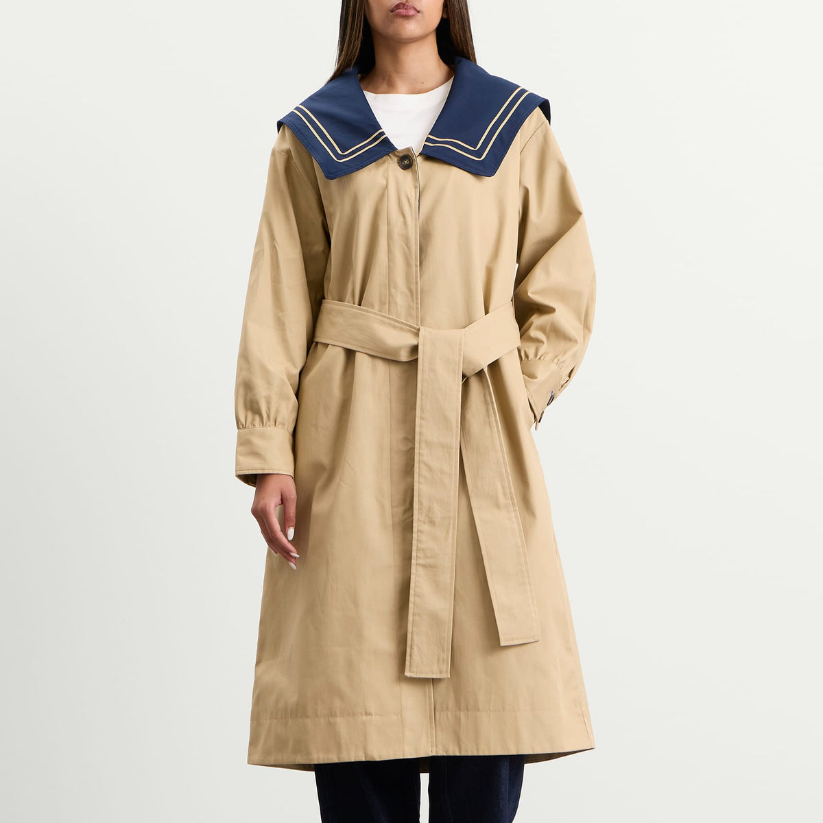 Damson Madder Ella Trench Coat