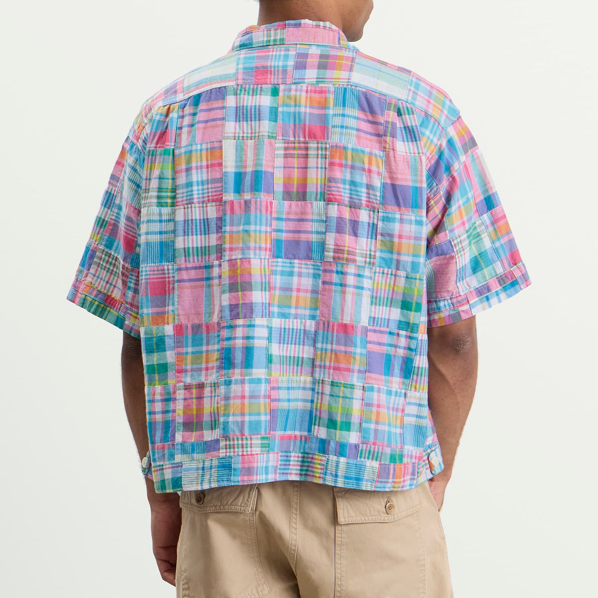 Beams Plus Patchwork Madras Cabana Shirt