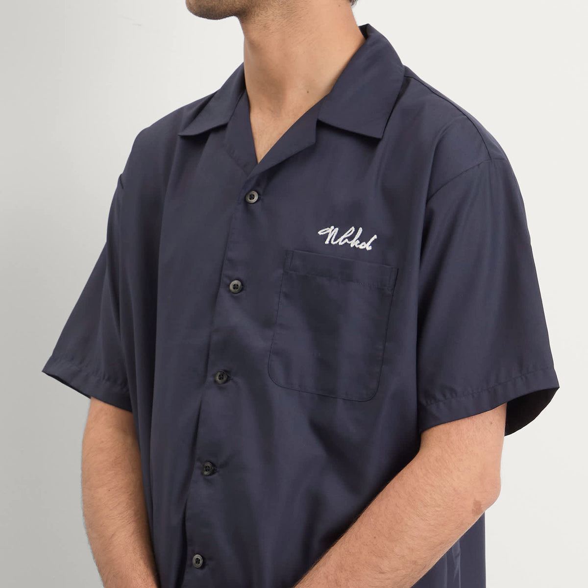 Neighborhood Solid Hawaiian Shirt