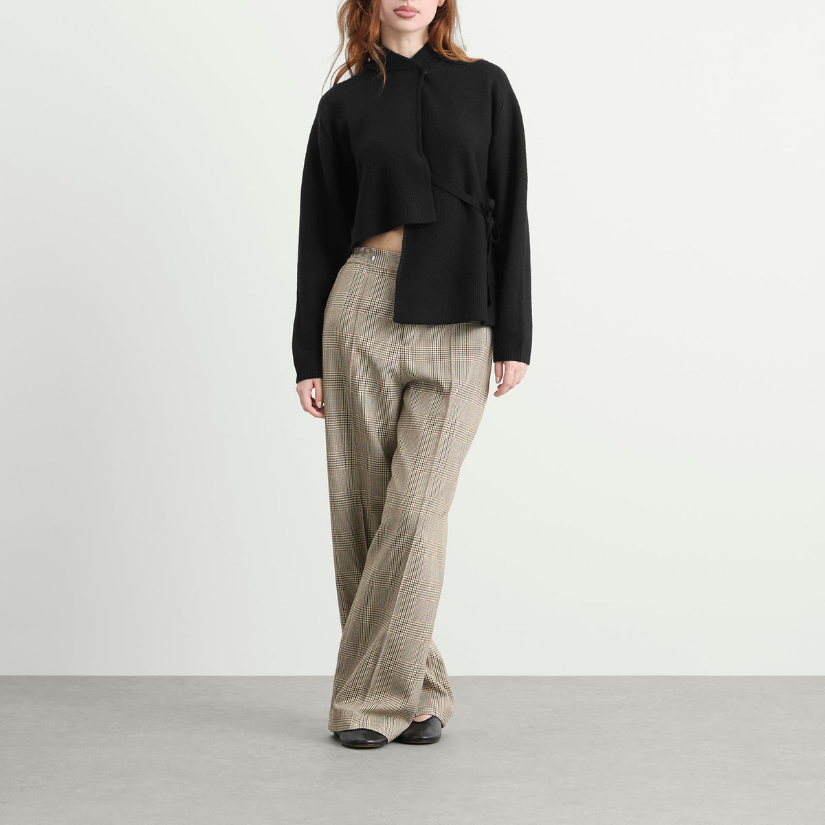 STEL Asymmetric  Wrap Cardigan