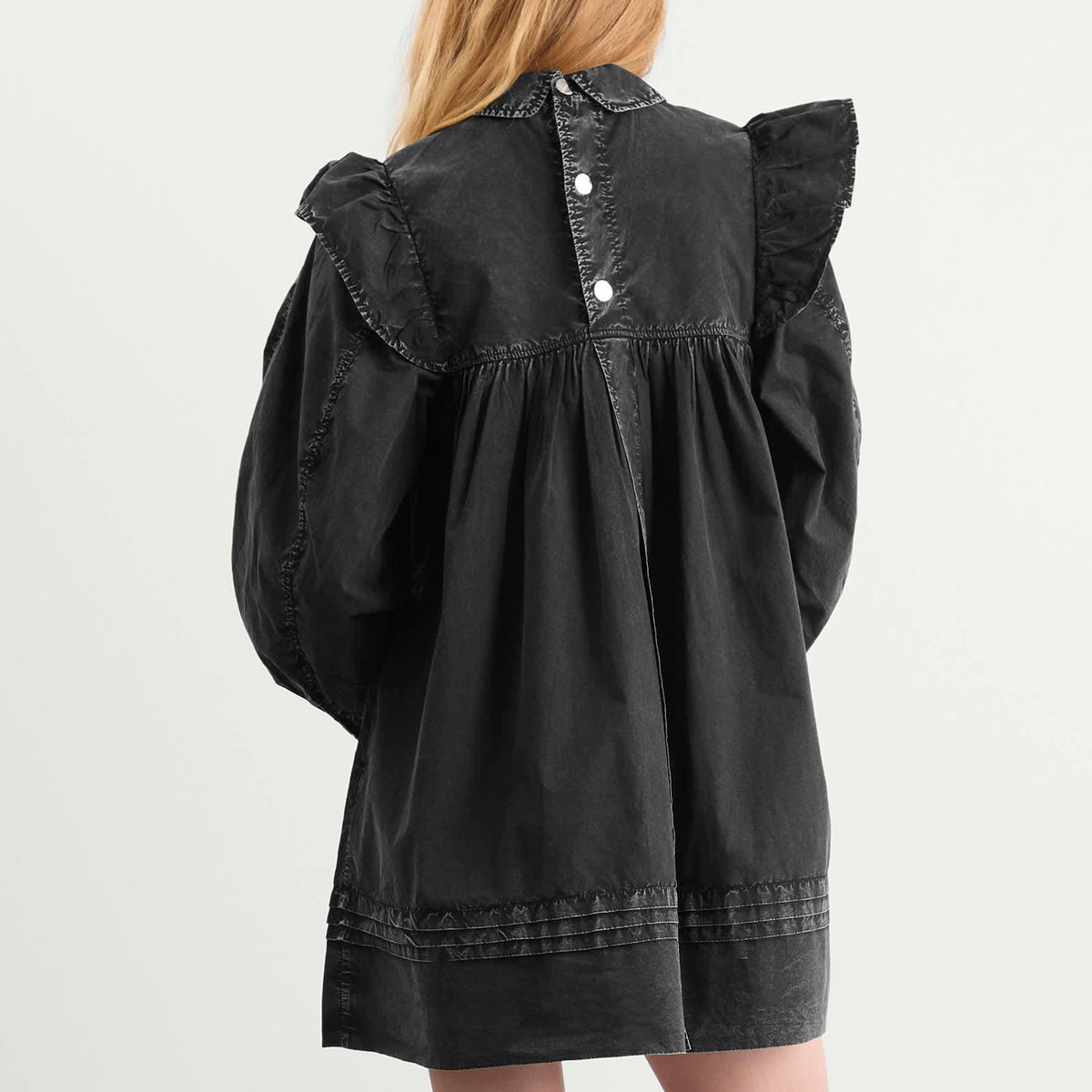 GANNI Mini Frill Dress