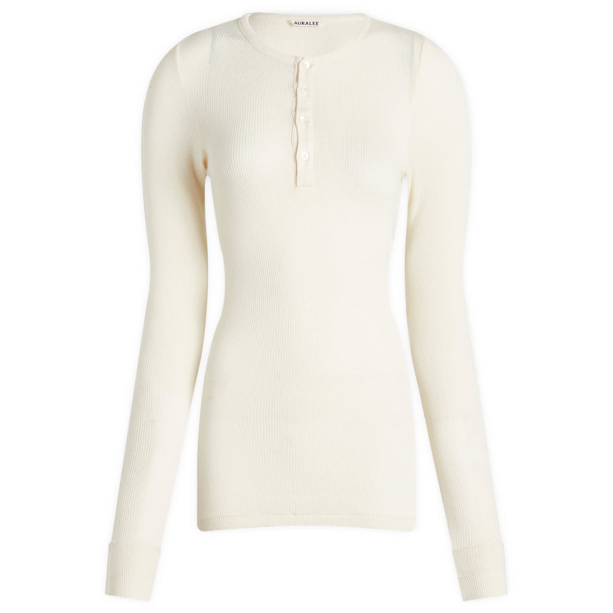 Auralee Organic Soft Rib Pullover