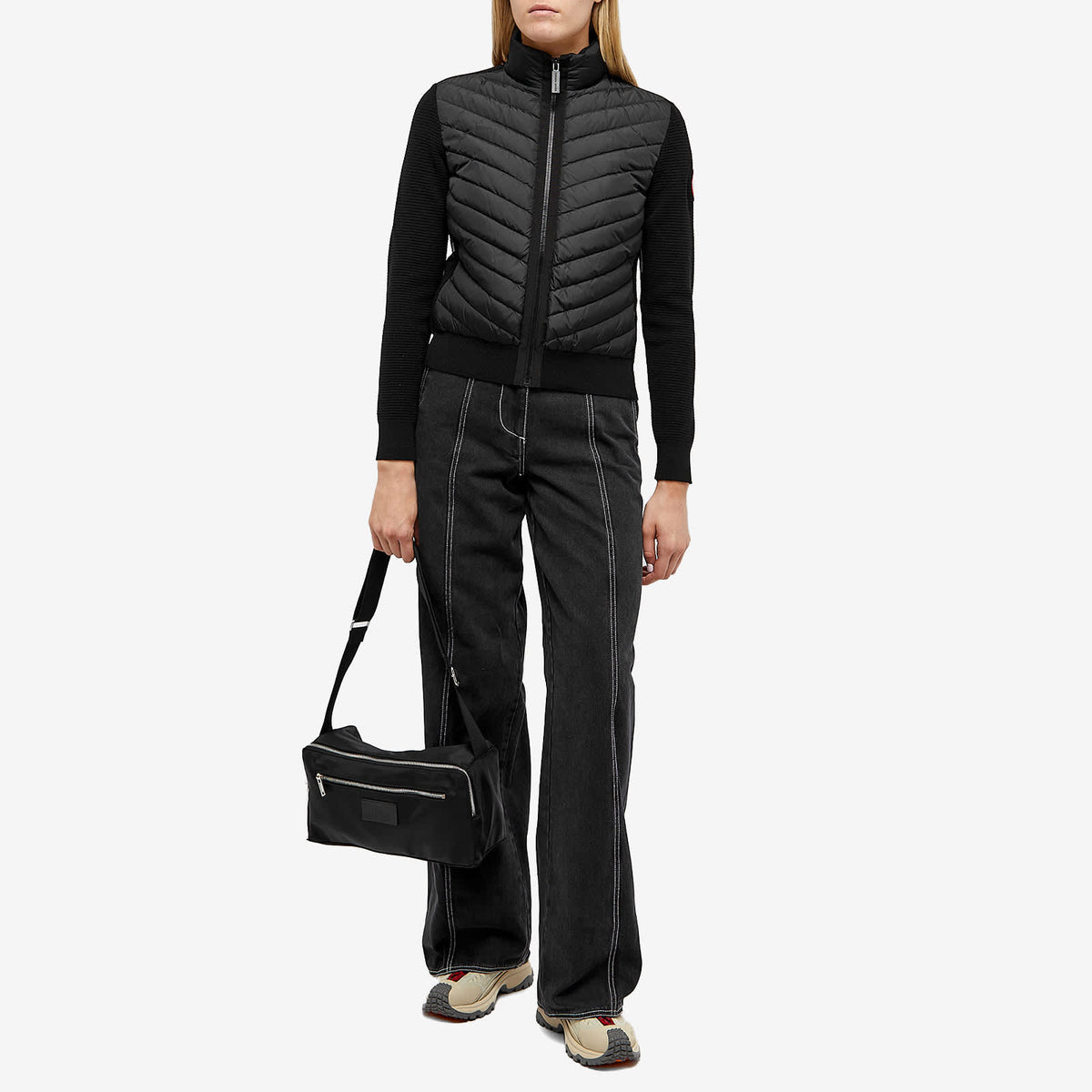 Canada Goose Hybridge Padded Knit Jacket