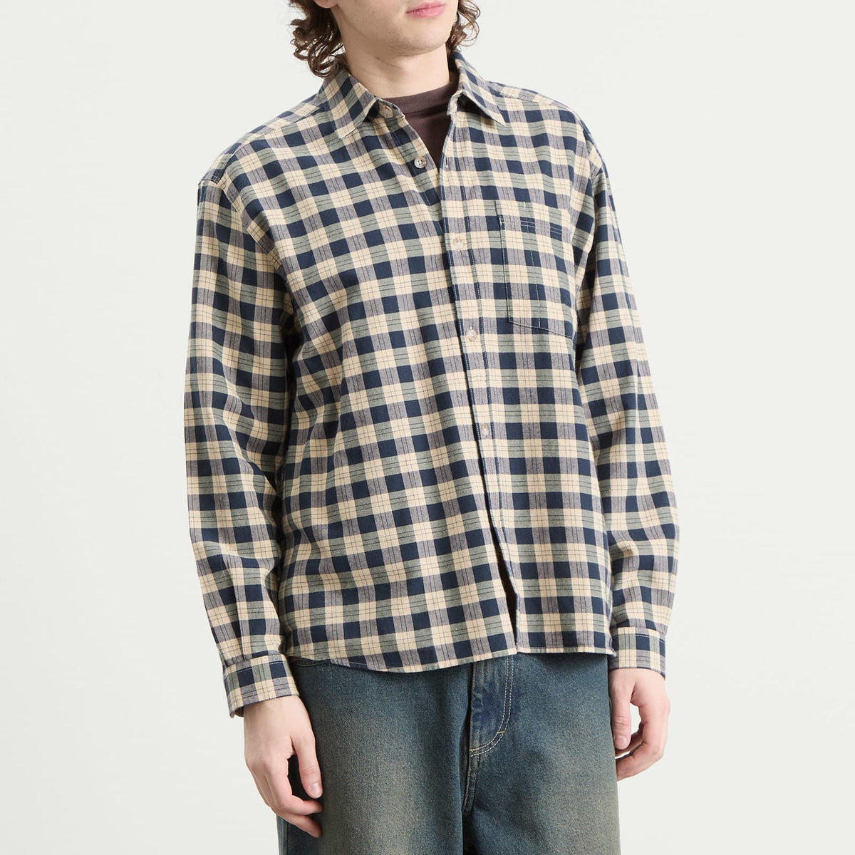 Polar Skate Co. Mitchell Check Shirt