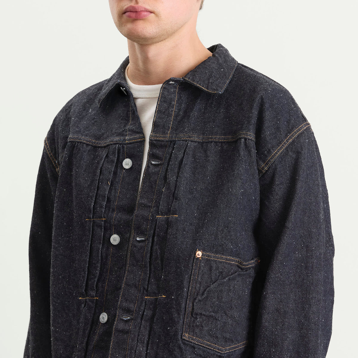 Kaptain Sunshine Denim Tracker Jacket