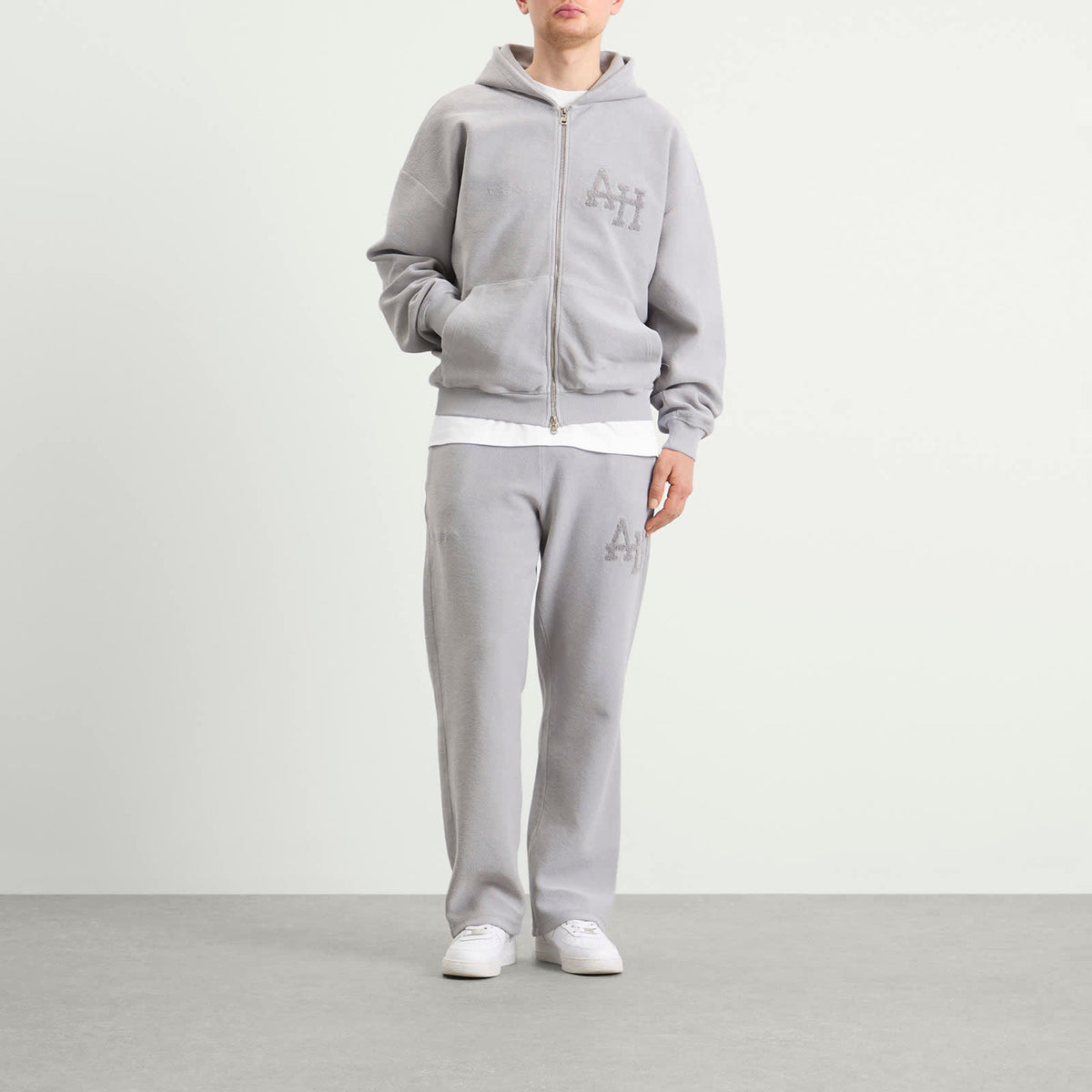 ANNIE HOOD Inside Out College Zip Hoodie