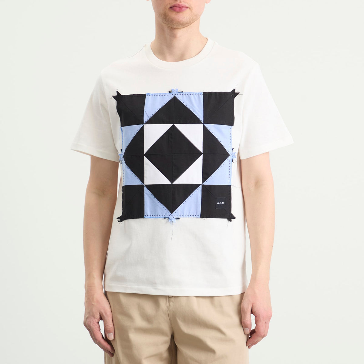 A.P.C. T-Shirt Patchwork