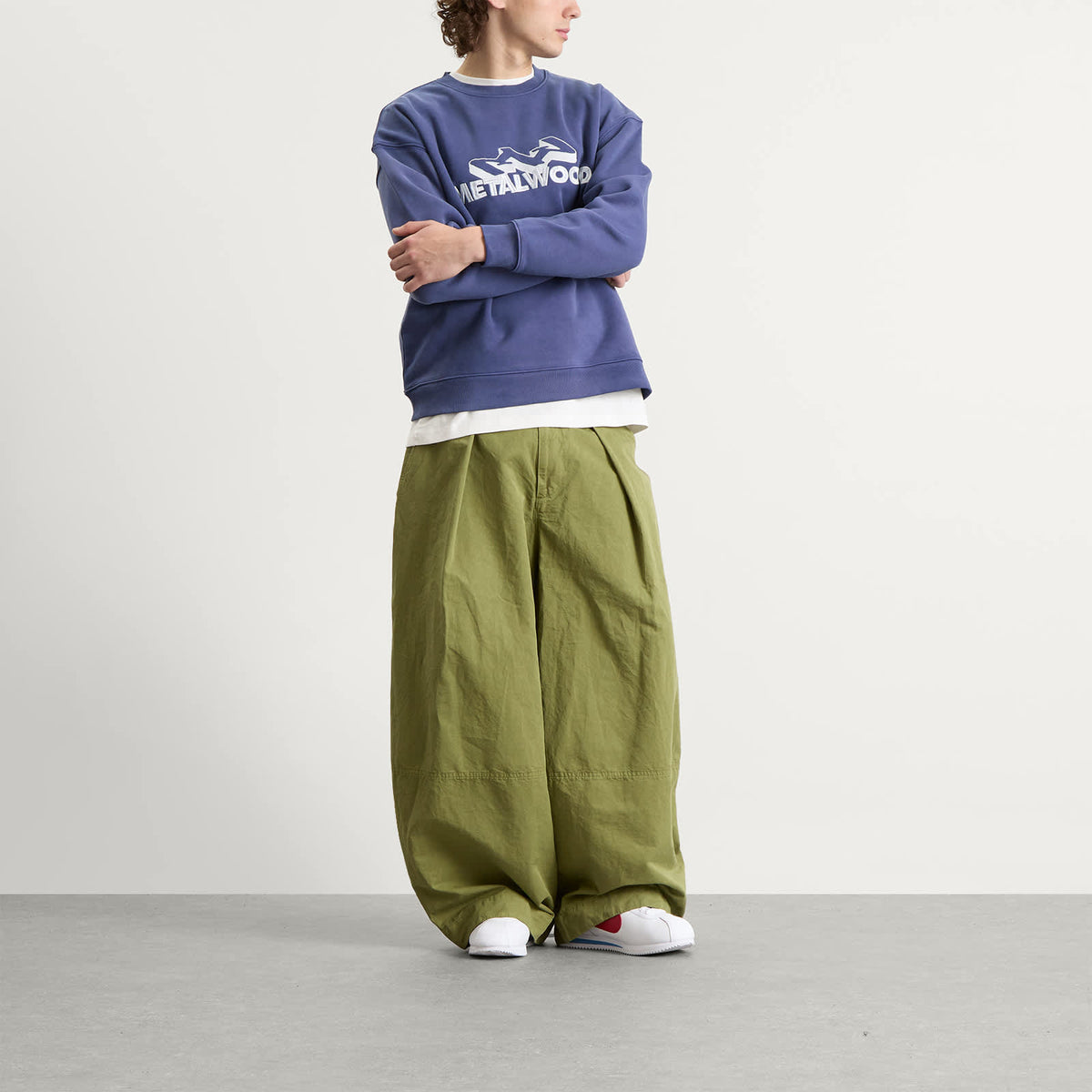 Metalwood Studio Mountaineer Crew Sweatshirt