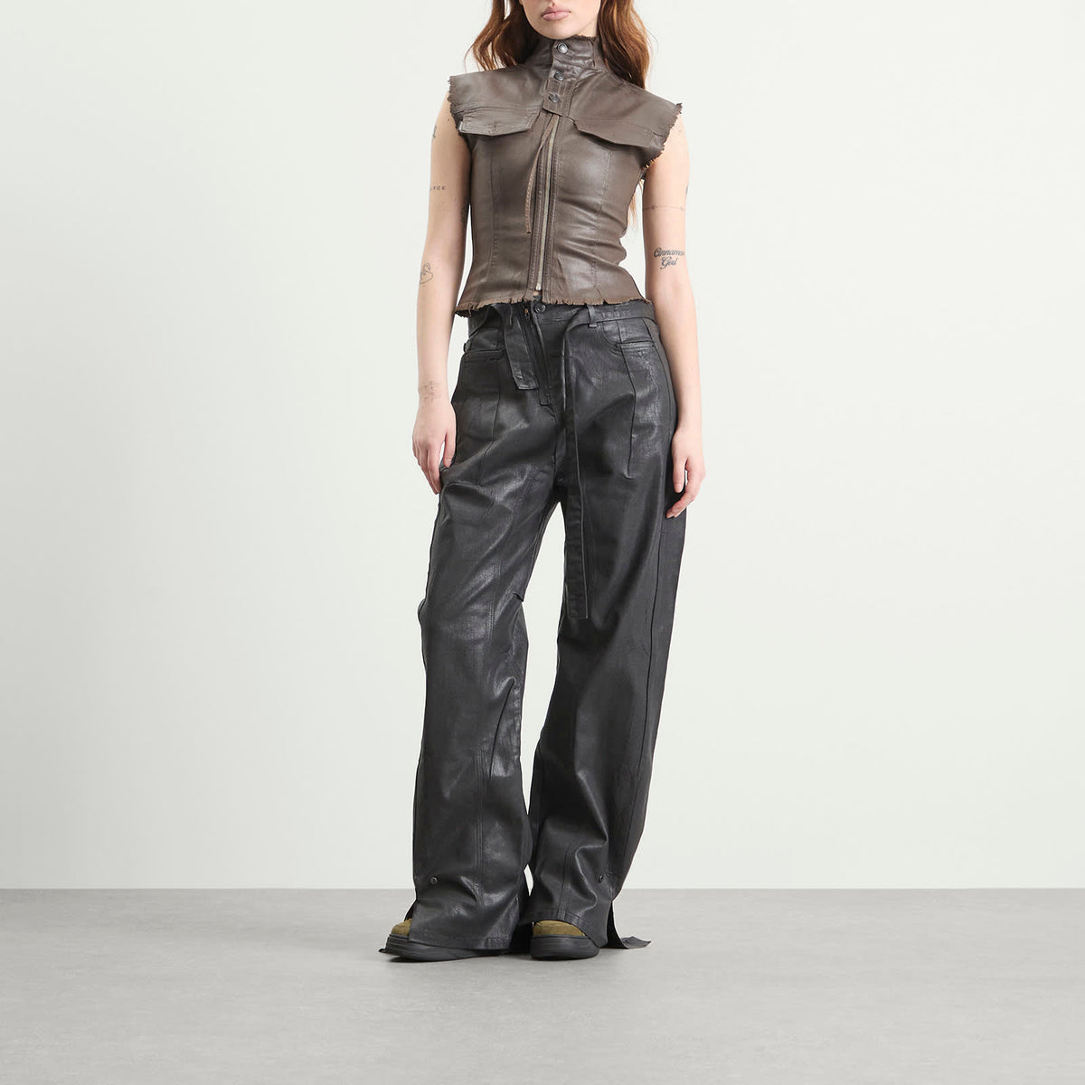 Ottolinger Glazed Denim Zip Top