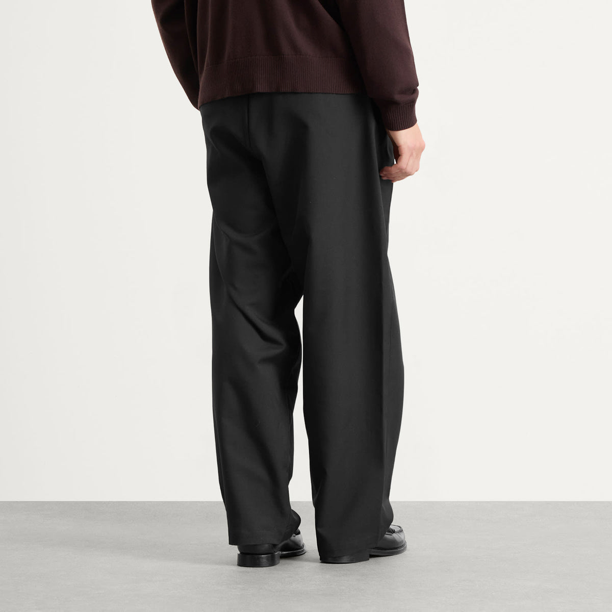 N!ce Double Pleat Belted Trousers