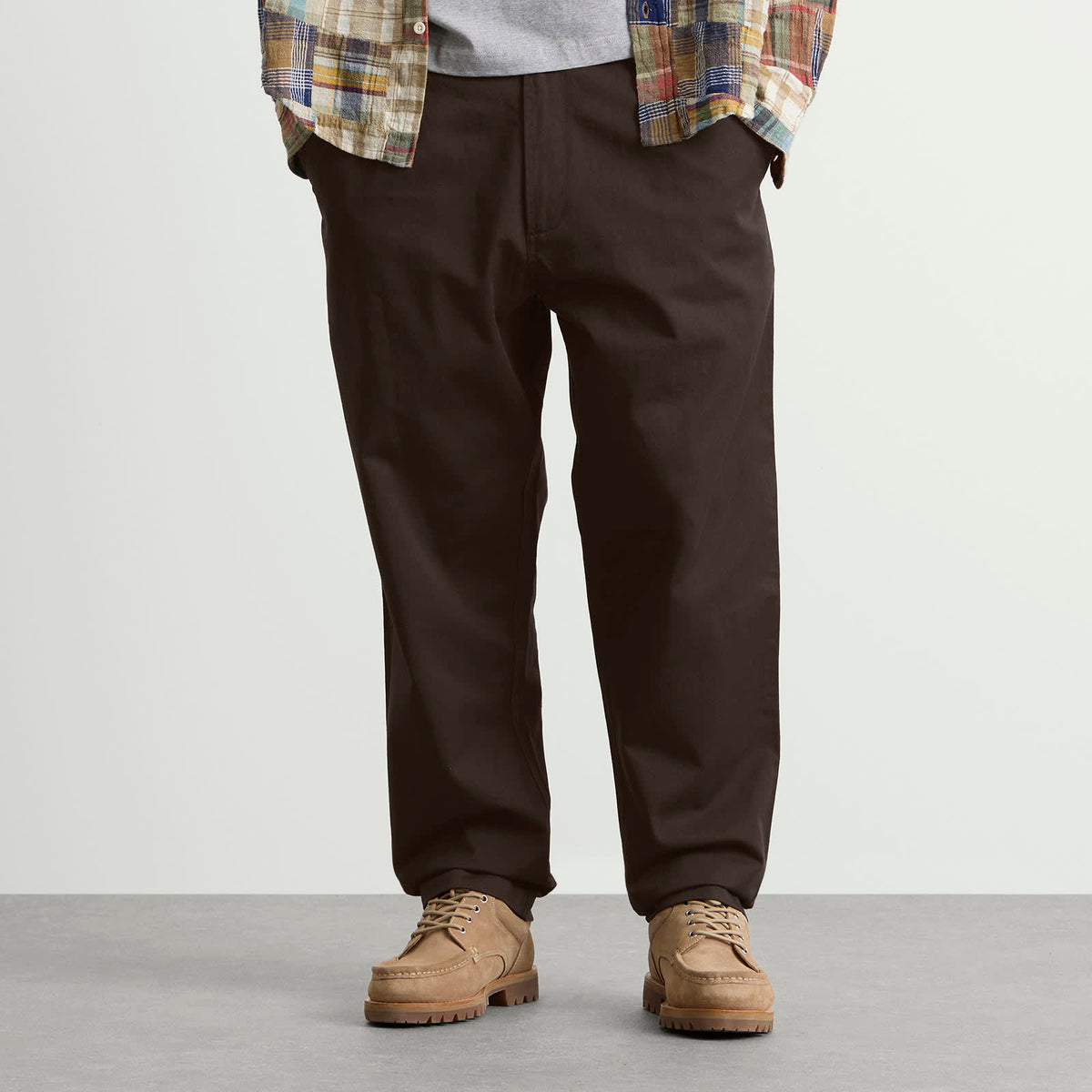 Universal Works Twill Brown Dizzy Trousers