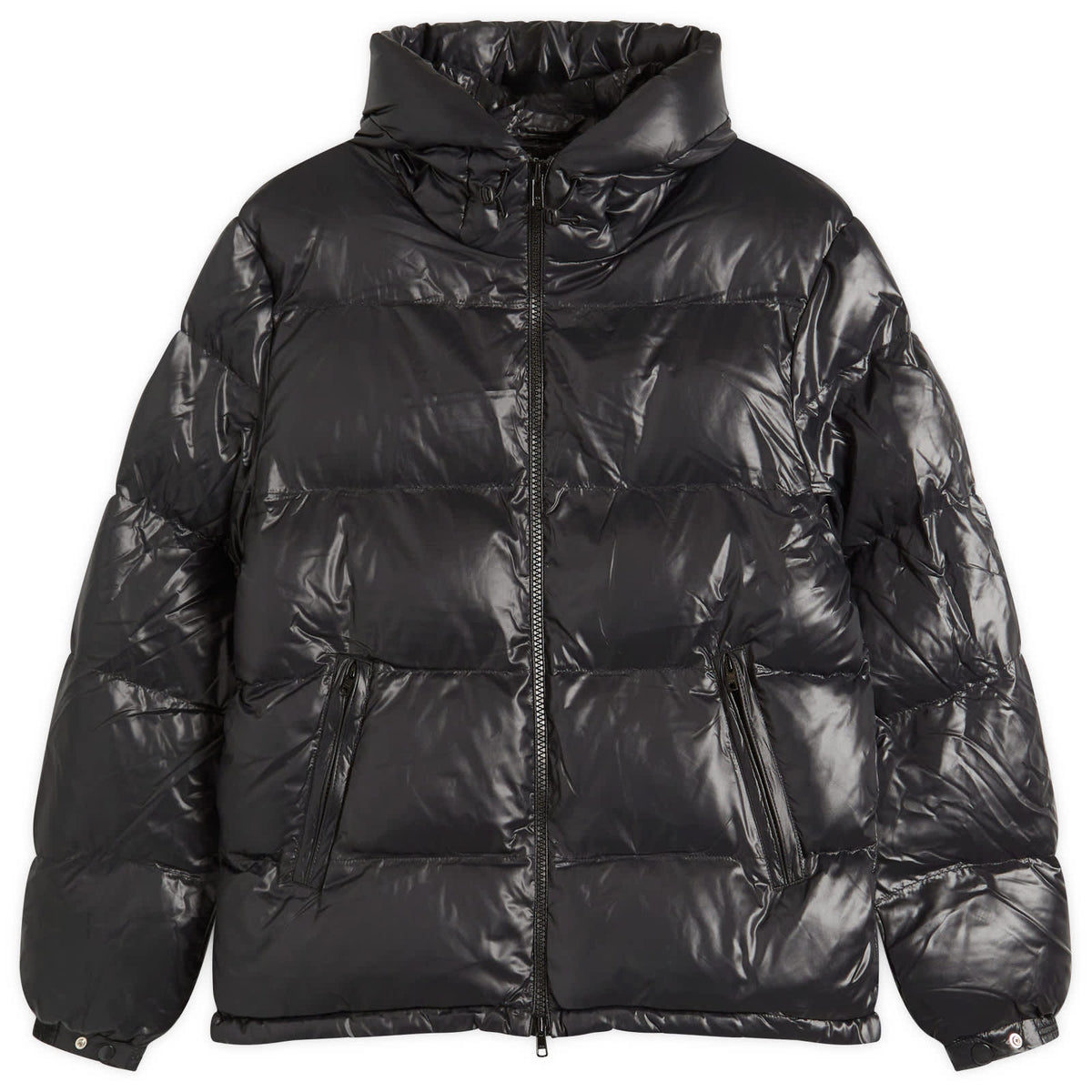 Patta Quilted Script Logo Puffer Jacket