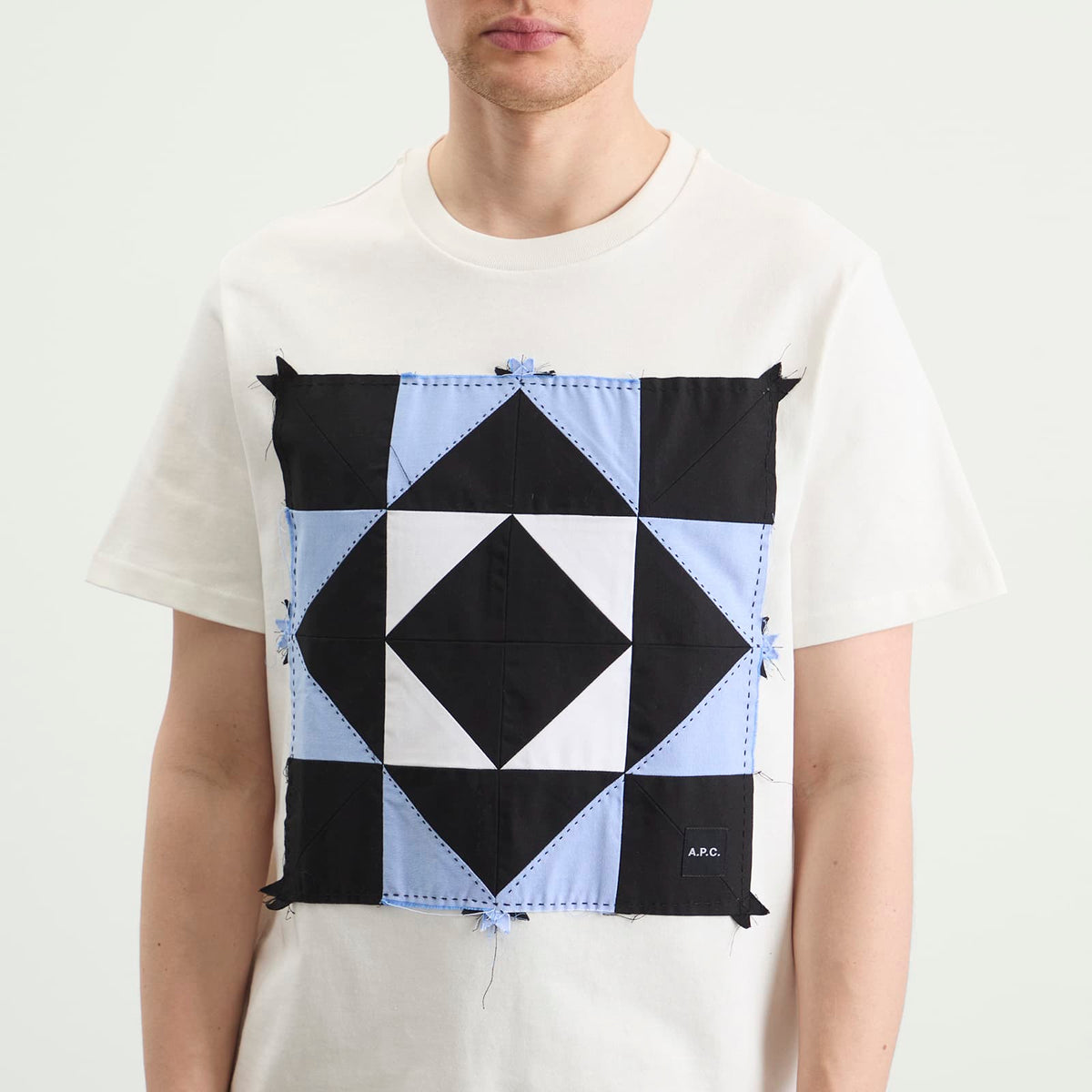 A.P.C. T-Shirt Patchwork