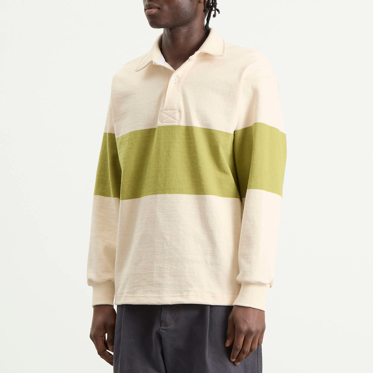 Café Mountain Block Stripe Sportsman Shirt