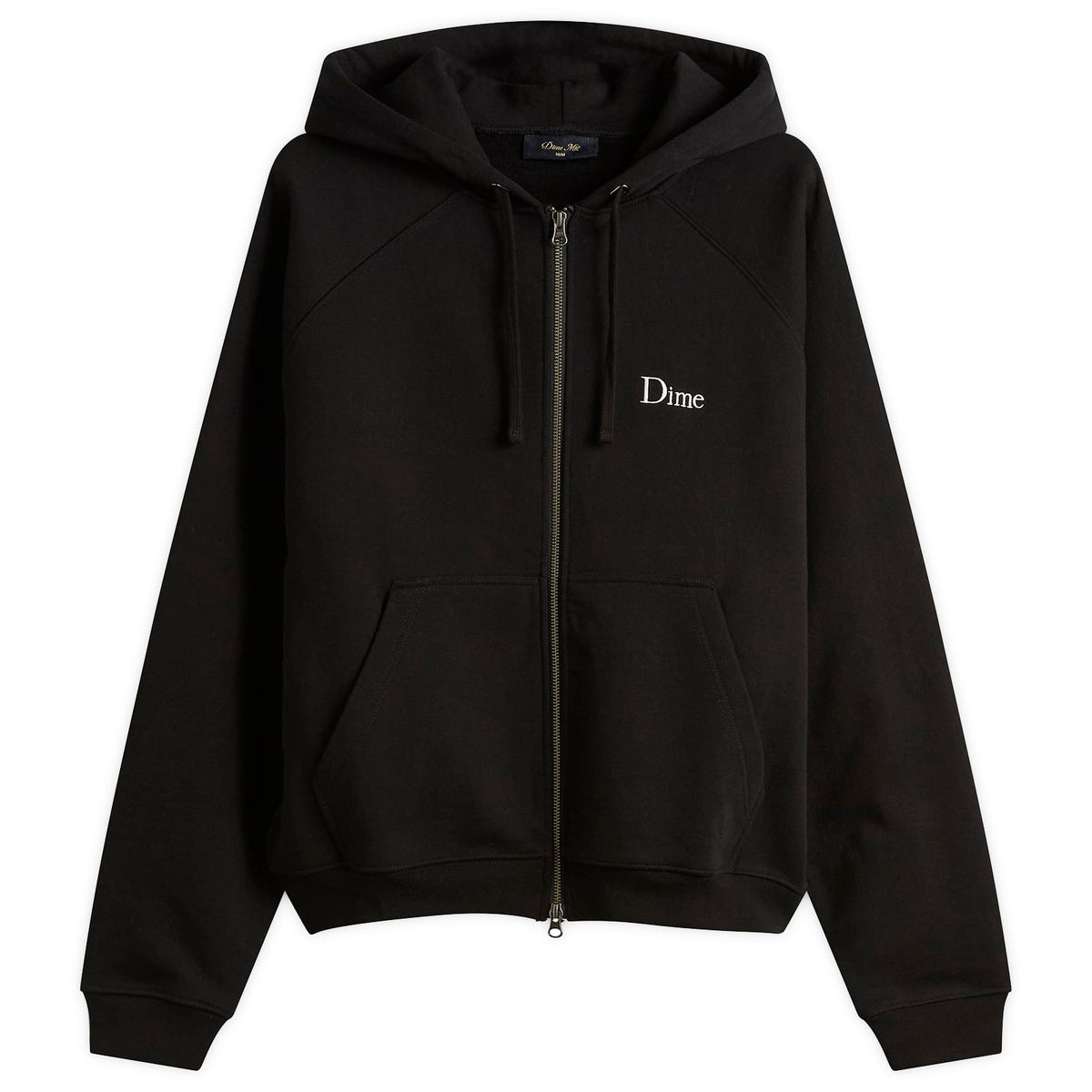 Dime Classic Small Logo Zip Hoodie