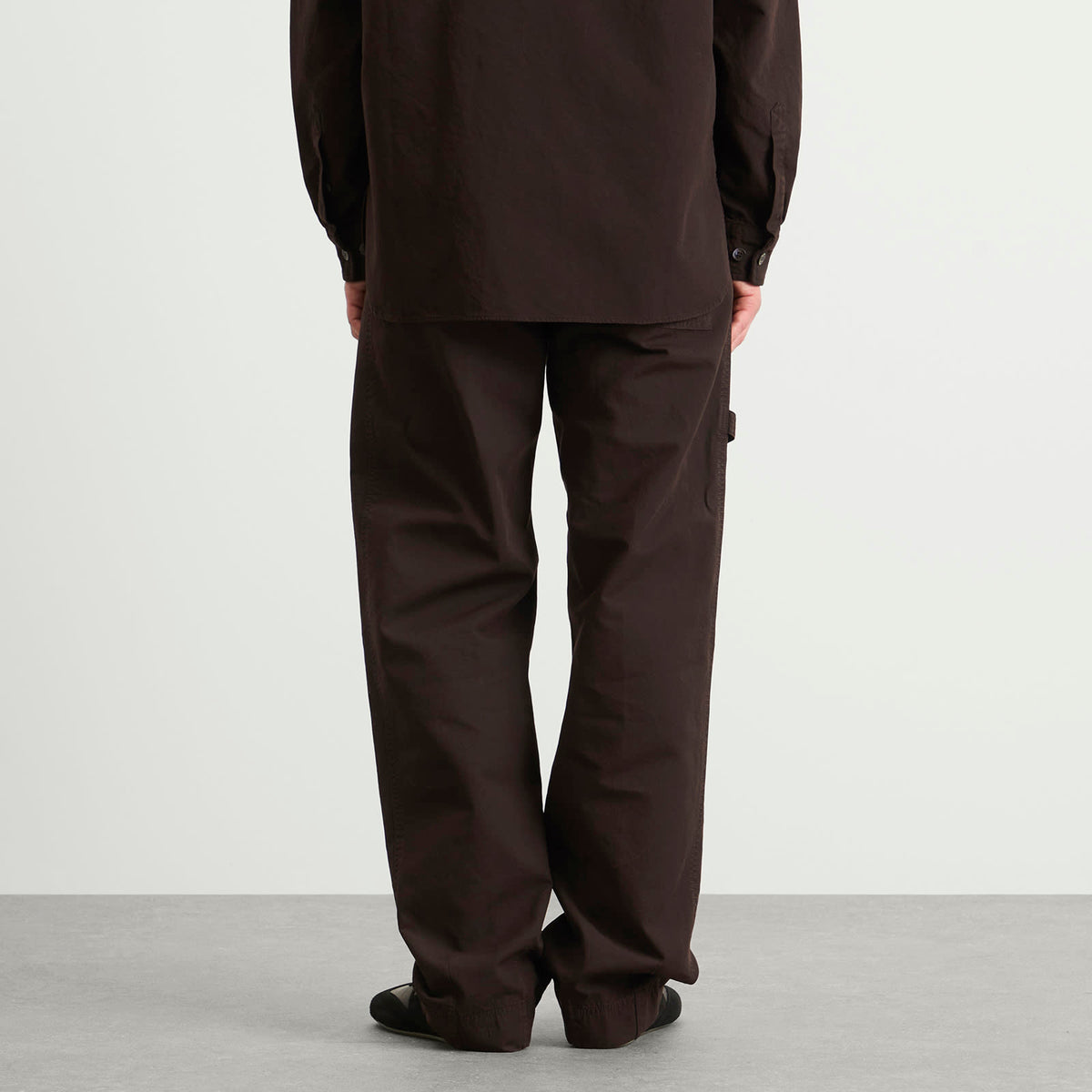 Dries Van Noten Overdyed Double Weave Cotton Cargo