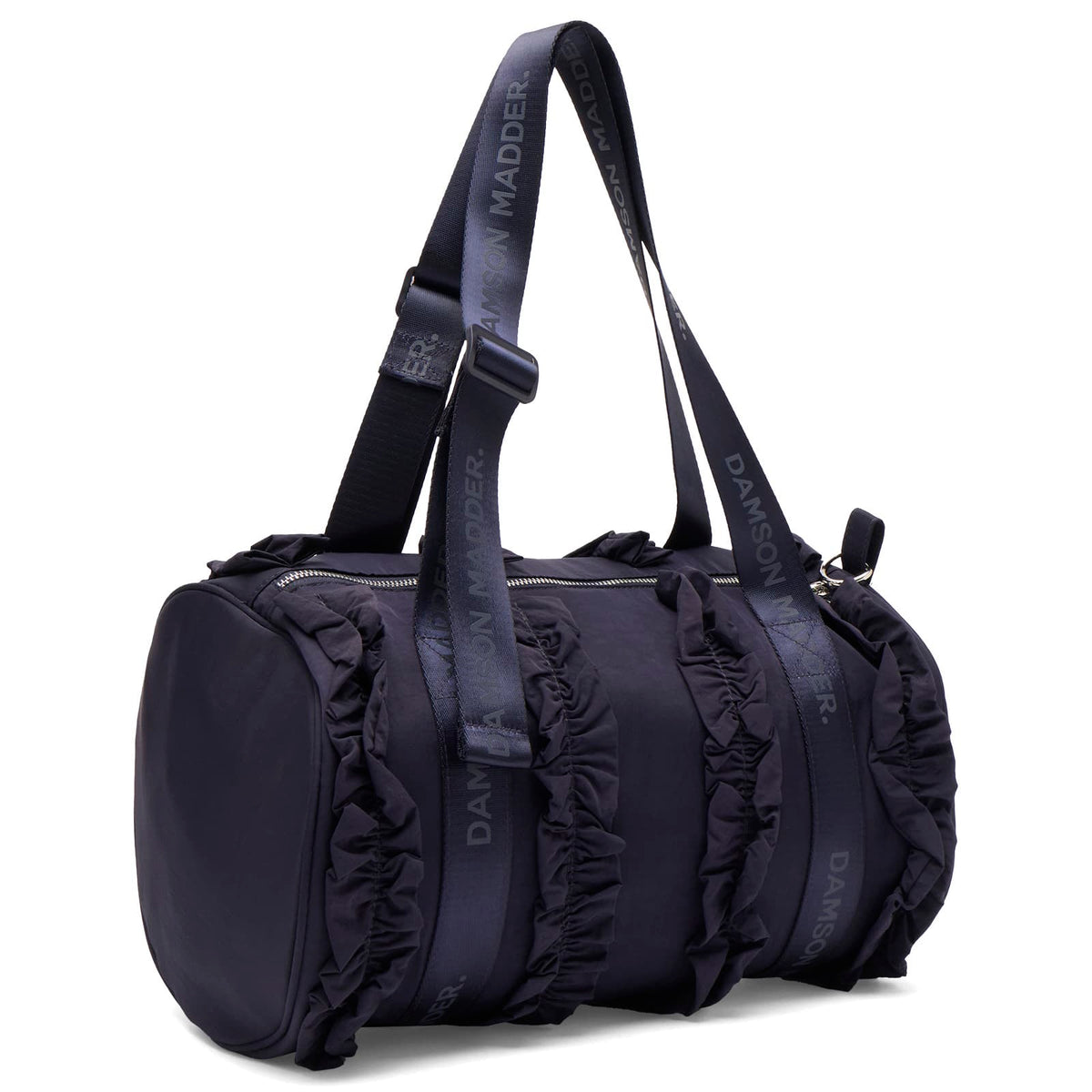 Damson Madder Brooke Frill Barrel Bag