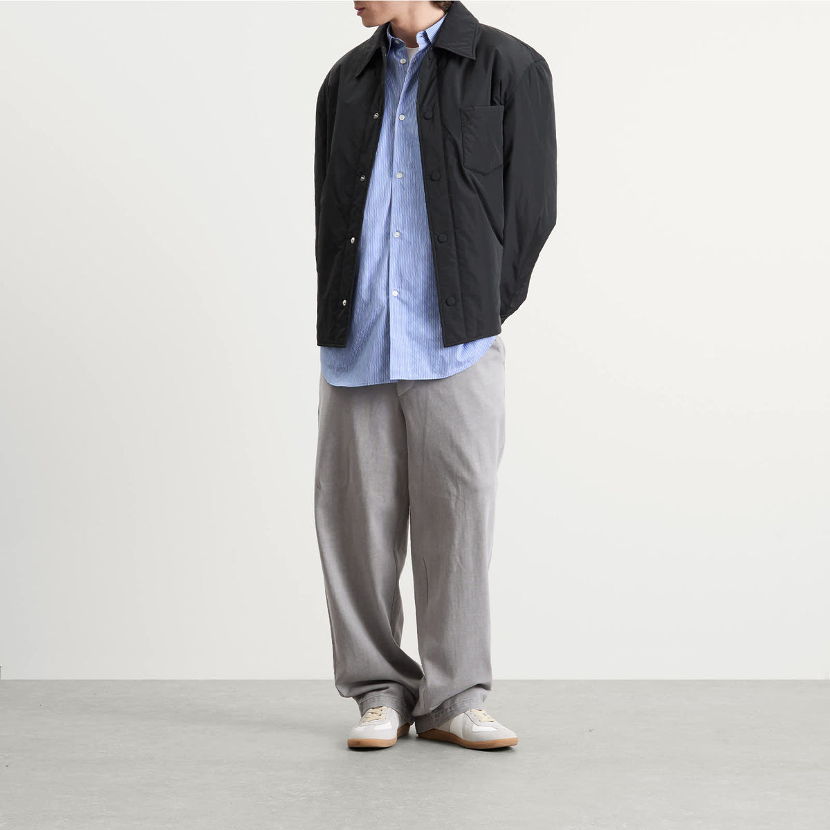 AMI Paris Technical Taffetas Overshirt