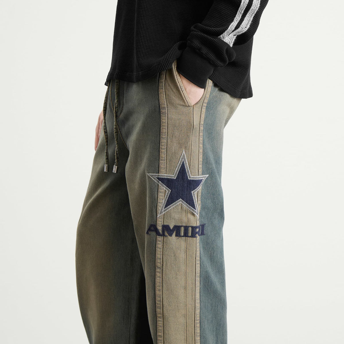 AMIRI Sport Denim Track Pants