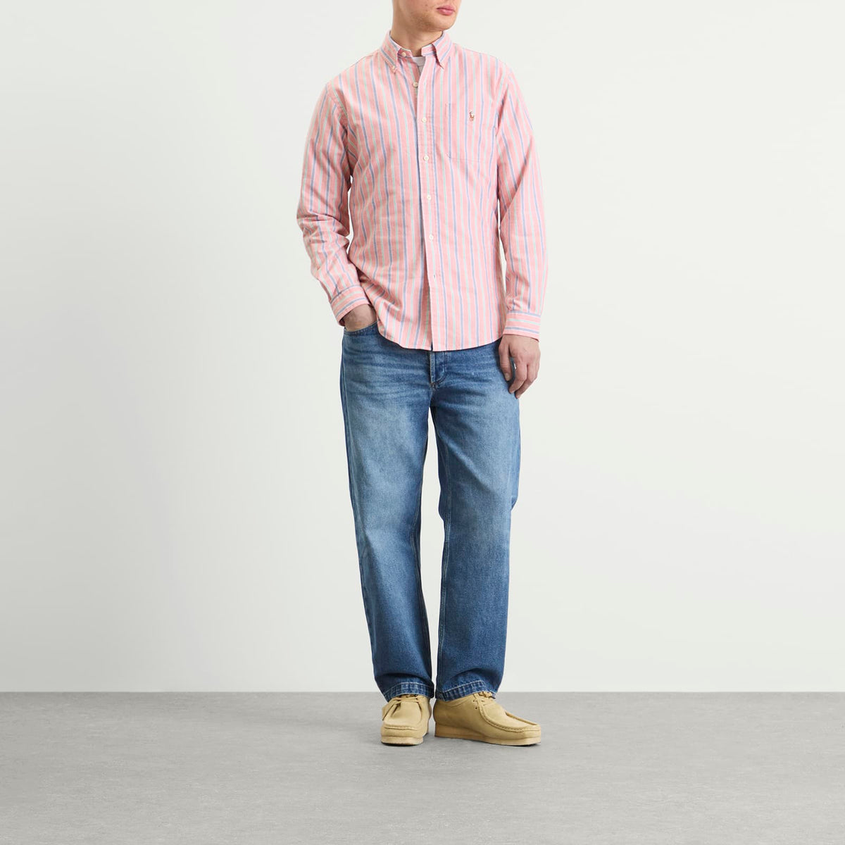 Polo Ralph Lauren Button Down Stripe Oxford Shirt