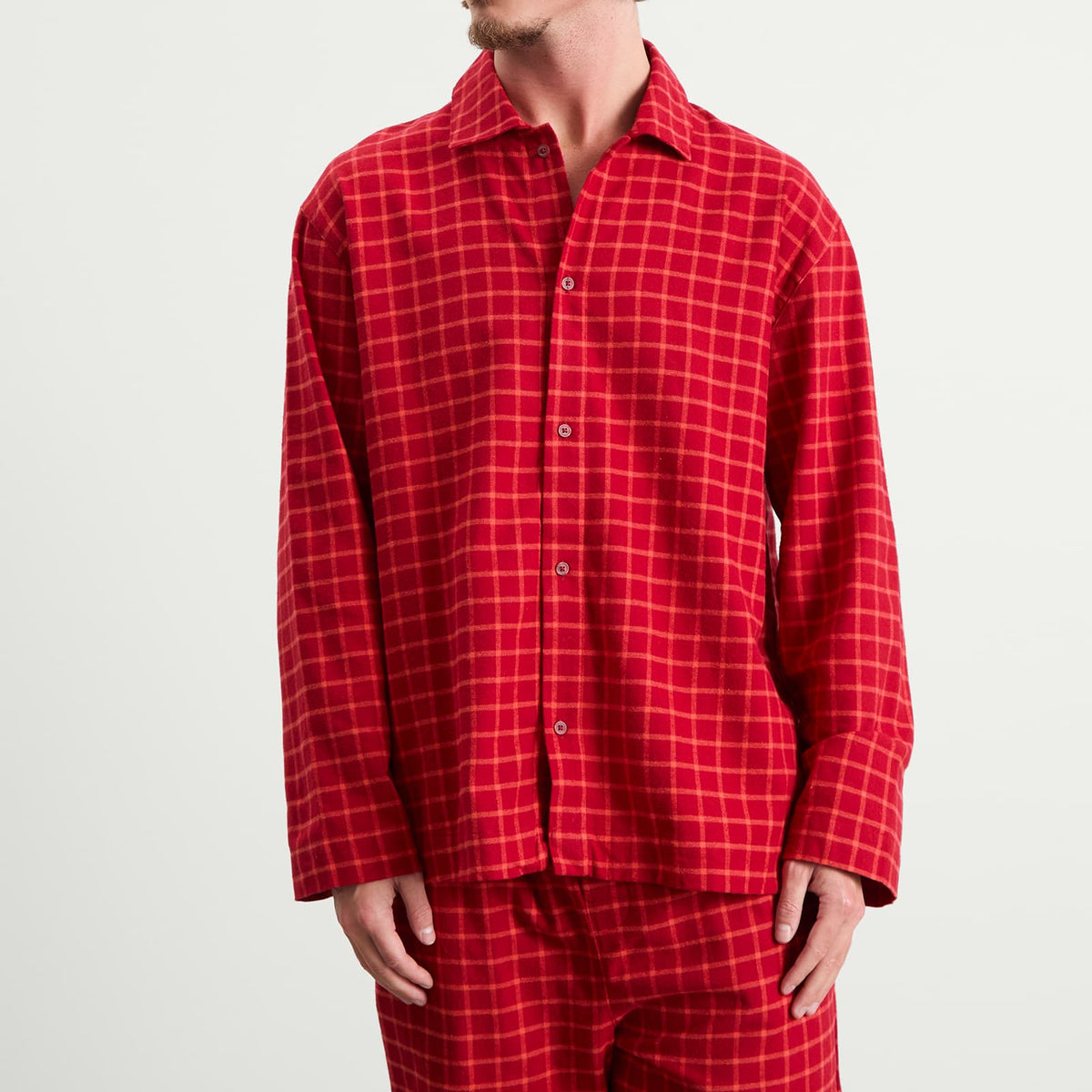 Calvin Klein Flannel Pyjama Set