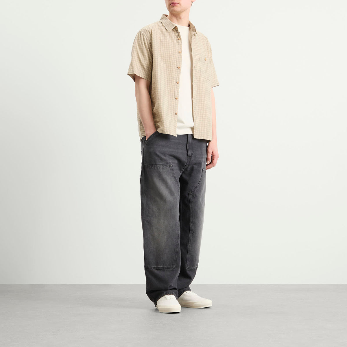 Khakis Border Check Shirt
