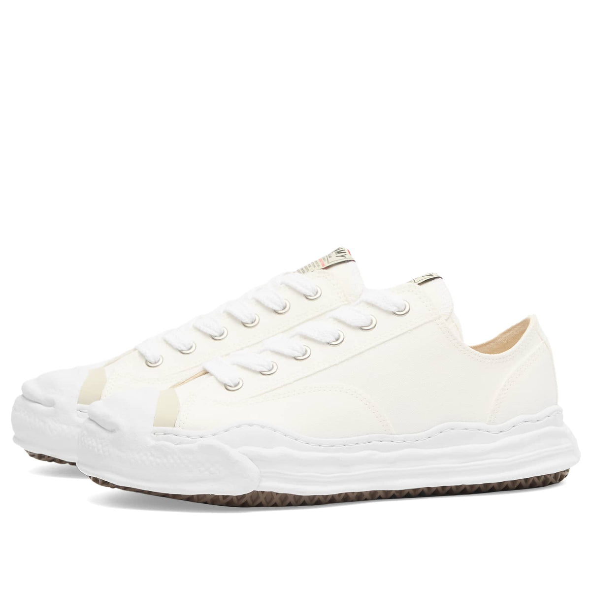 Maison MIHARA YASUHIRO Peterson 23 Original Sole Toe Cap Lowcut Canvas S