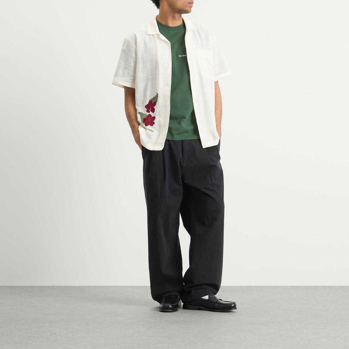 Palmes Ramus Camp-Collar Shirt