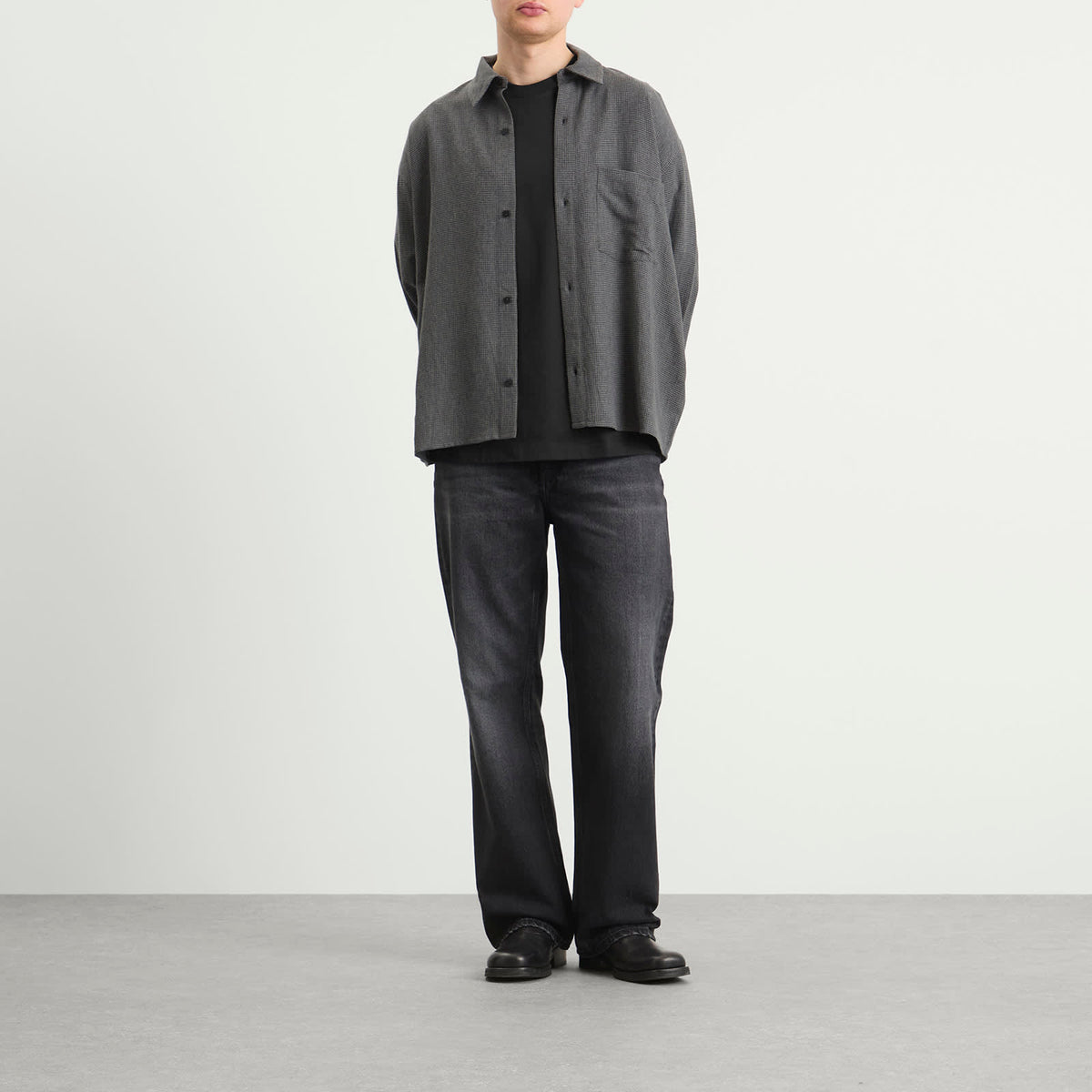 Won Hundred Mazza Micro Check Shirt