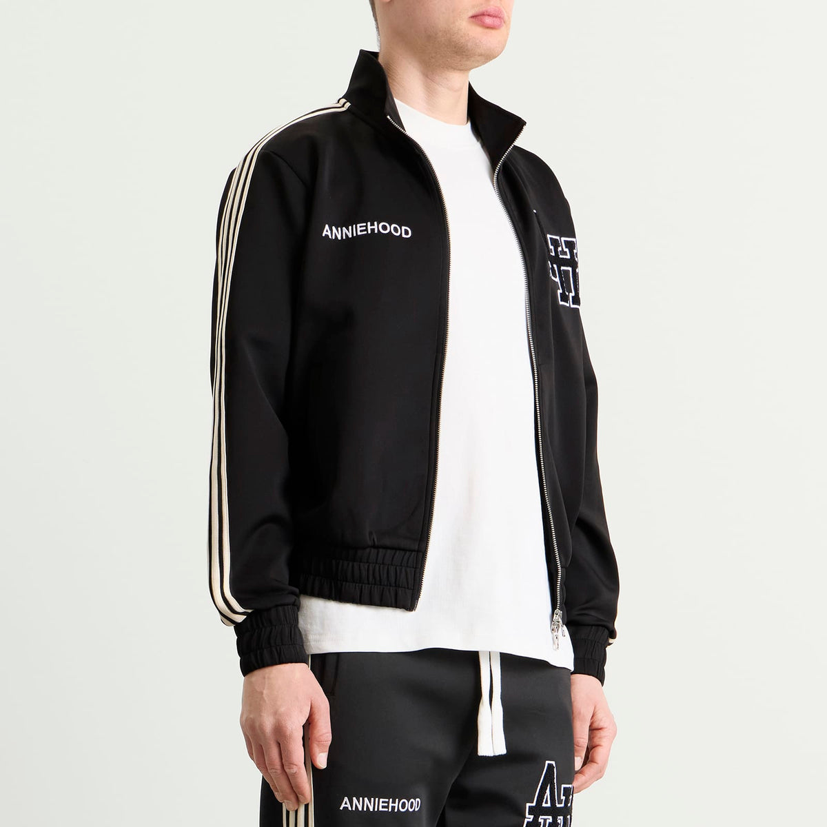 ANNIE HOOD College Track Jacket