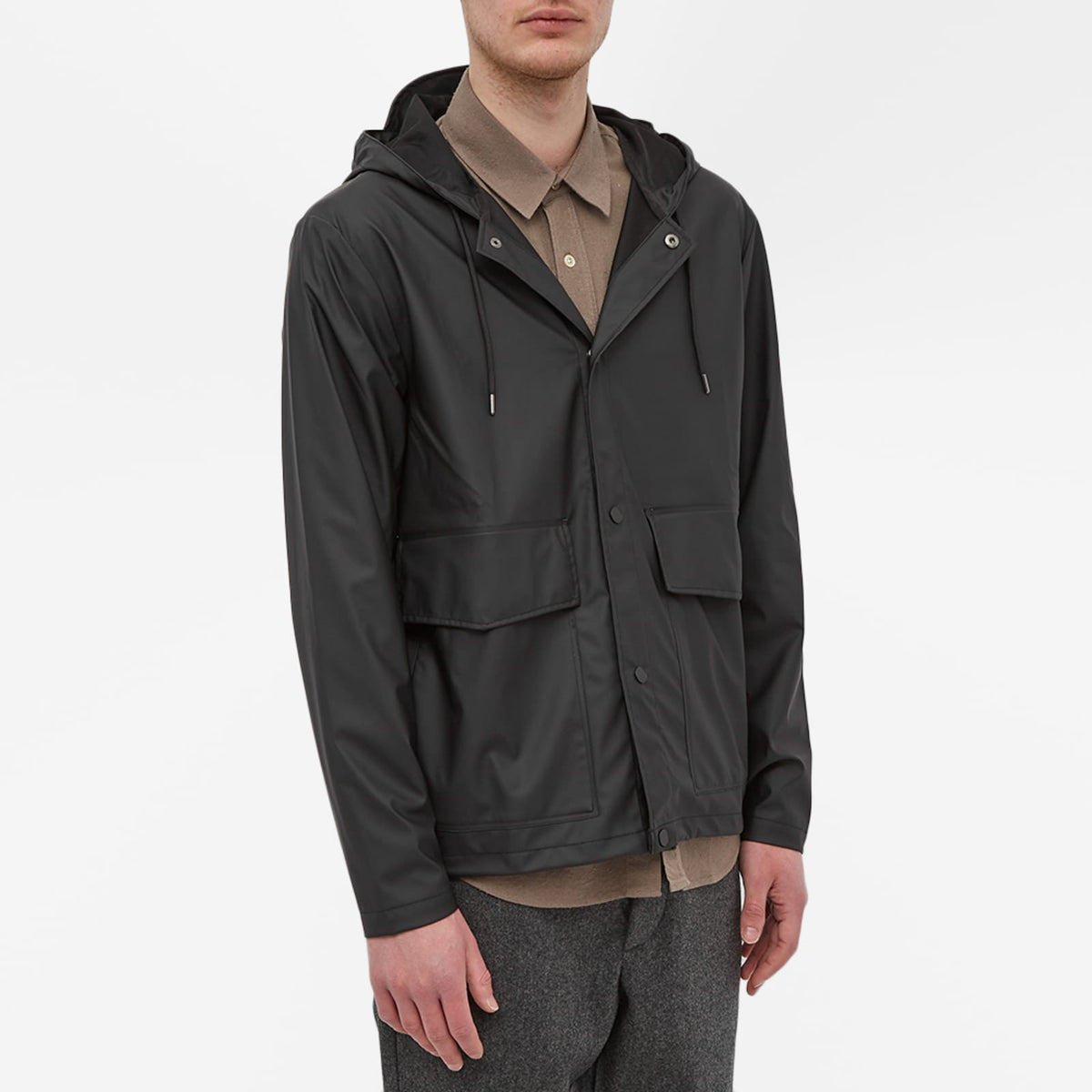 RAINS Short Hooded Coat