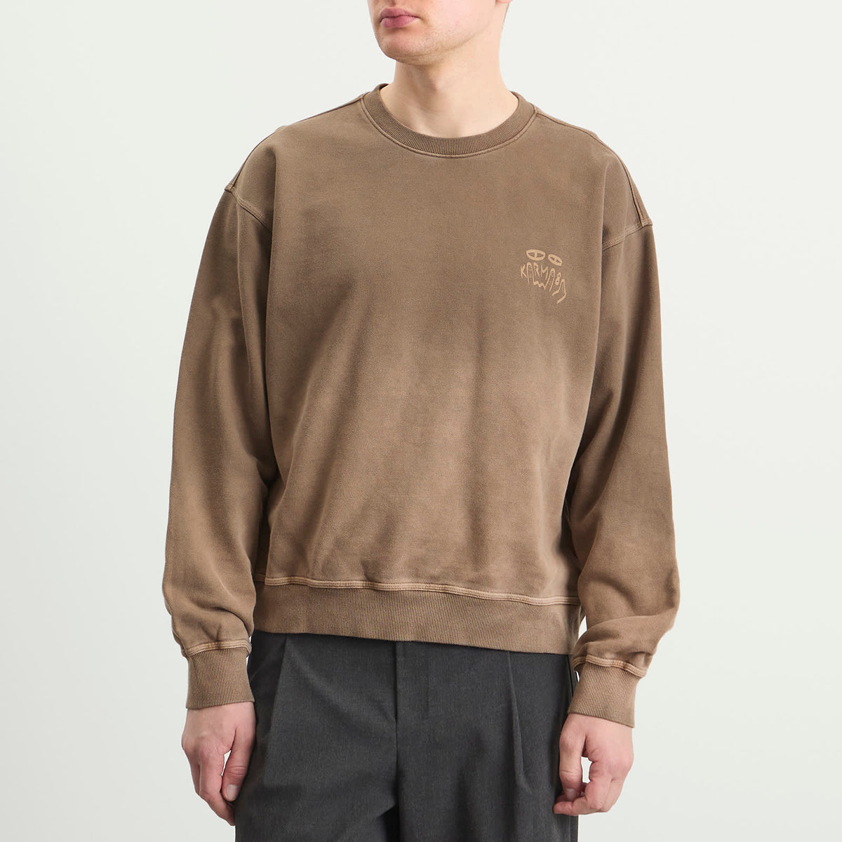 Karma8a Washed Crewneck Sweatshirt