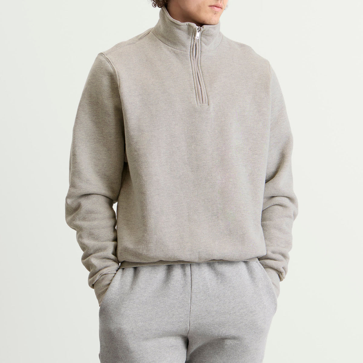 Les Tien Heavyweight Half Zip Yacht Pullover