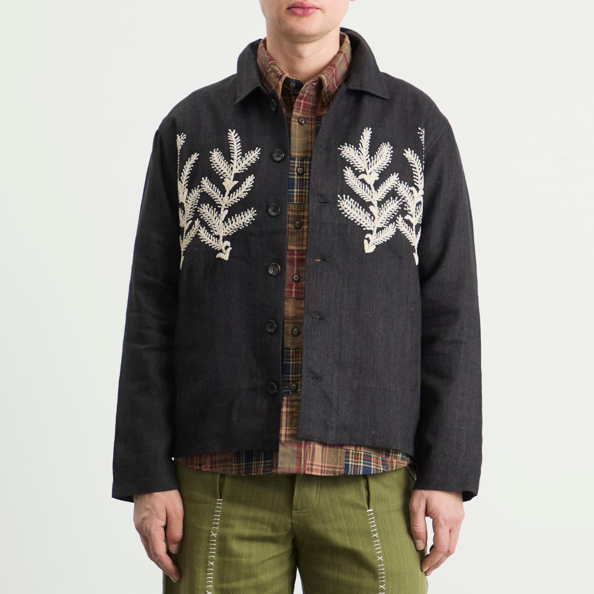 Kartik Research Block Print Boxy Jacket