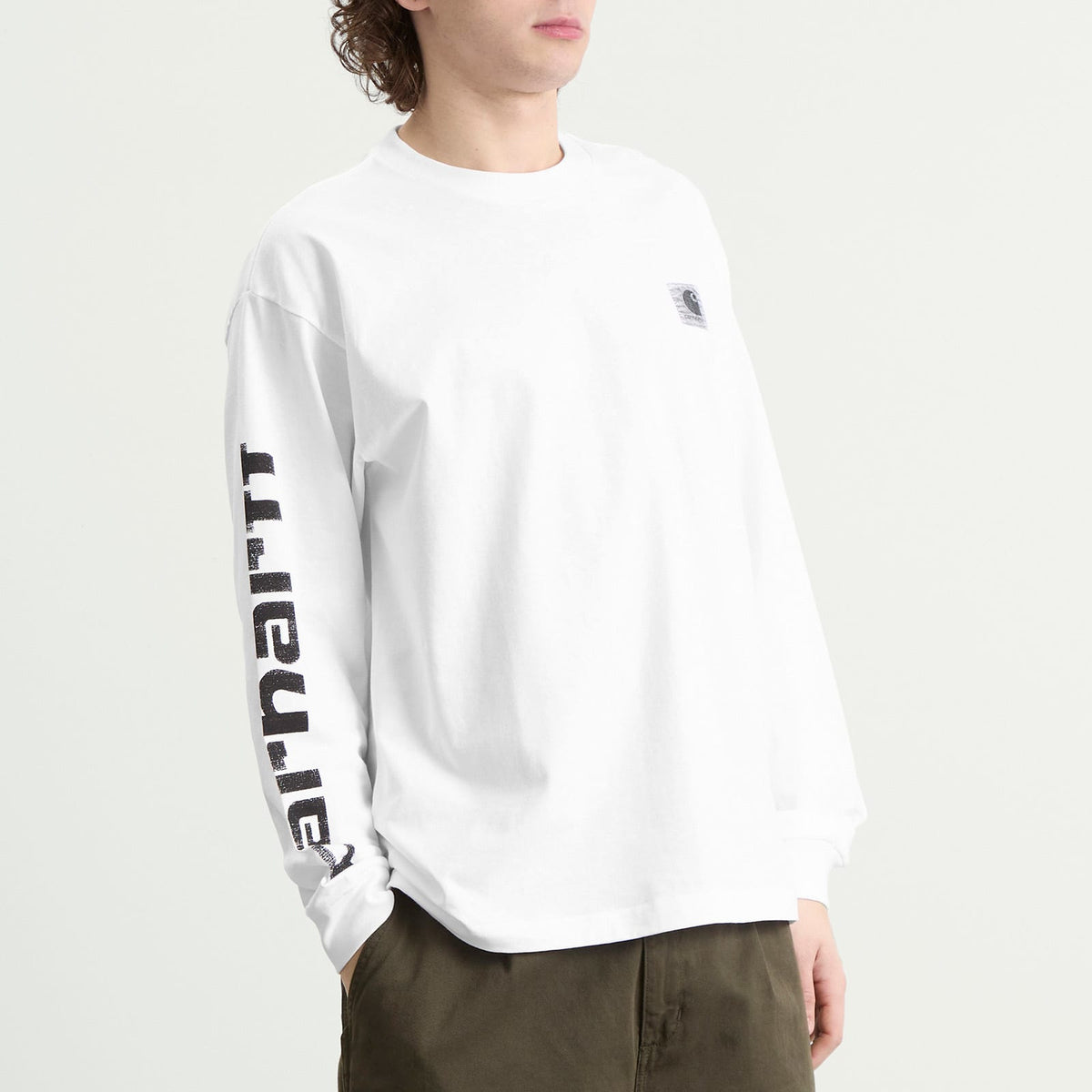 Carhartt WIP Long Sleeve Archive Script T-Shirt
