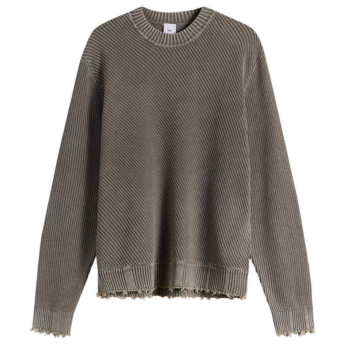 Won Hundred Bently Diagonal Knit Sweater