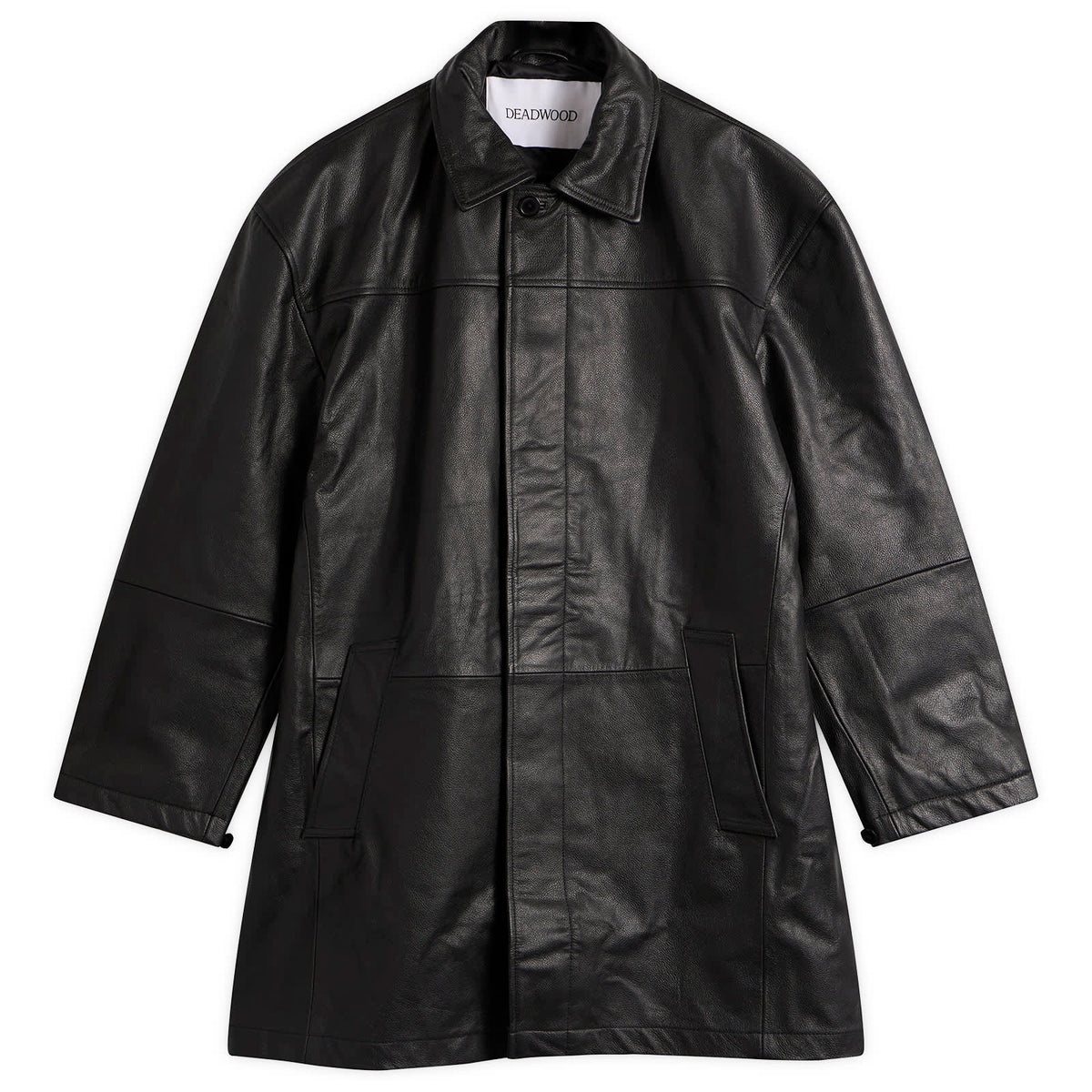 Deadwood Bloke Leather Car Coat