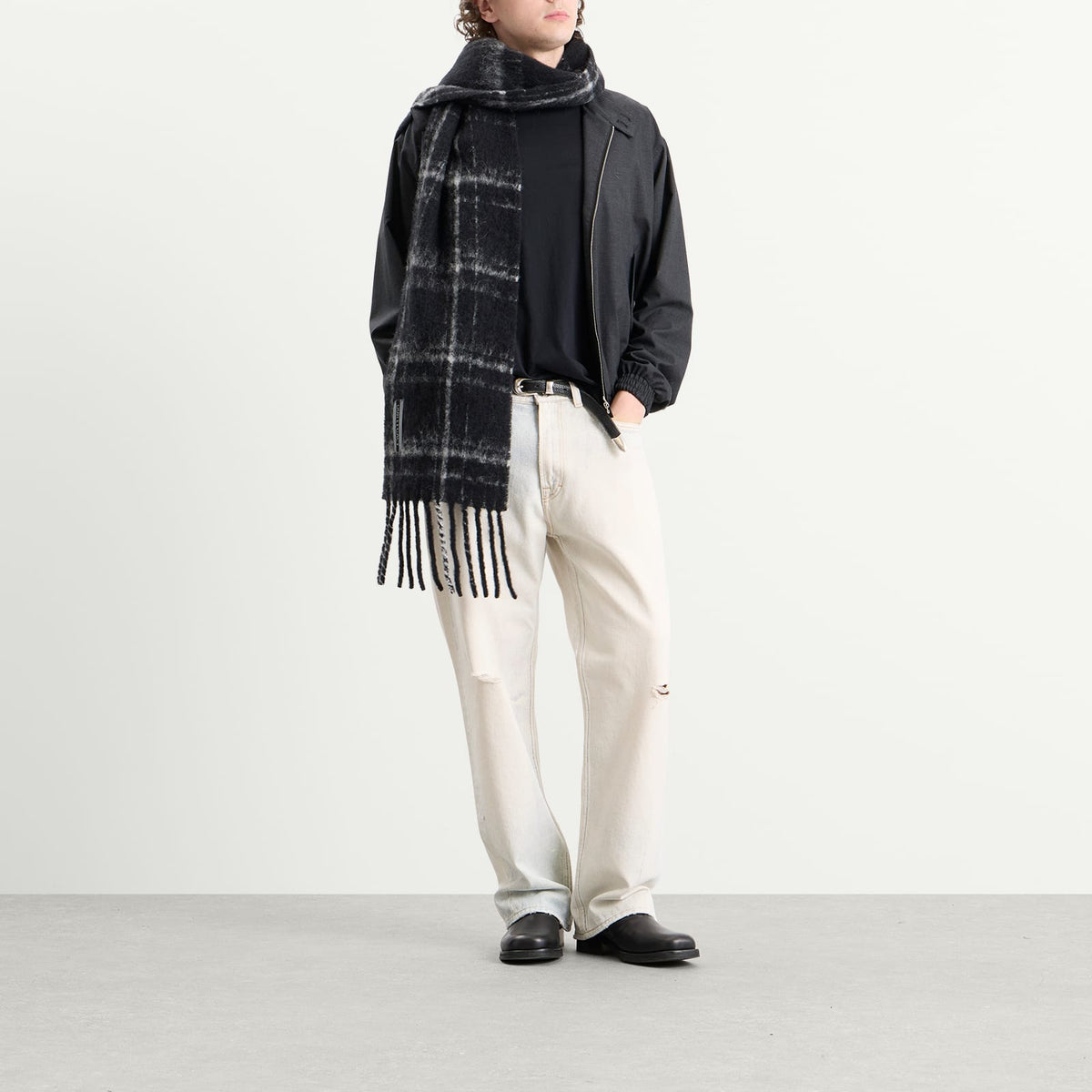 Our Legacy Estate Alpaca Scarf
