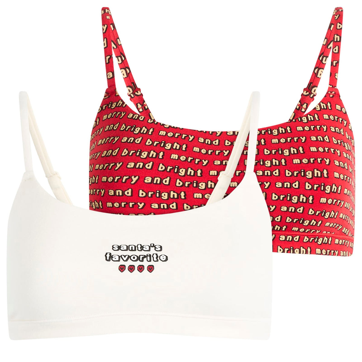 SKIMS x CPFM Cotton Jersey Scoop Bralette 2-Pack