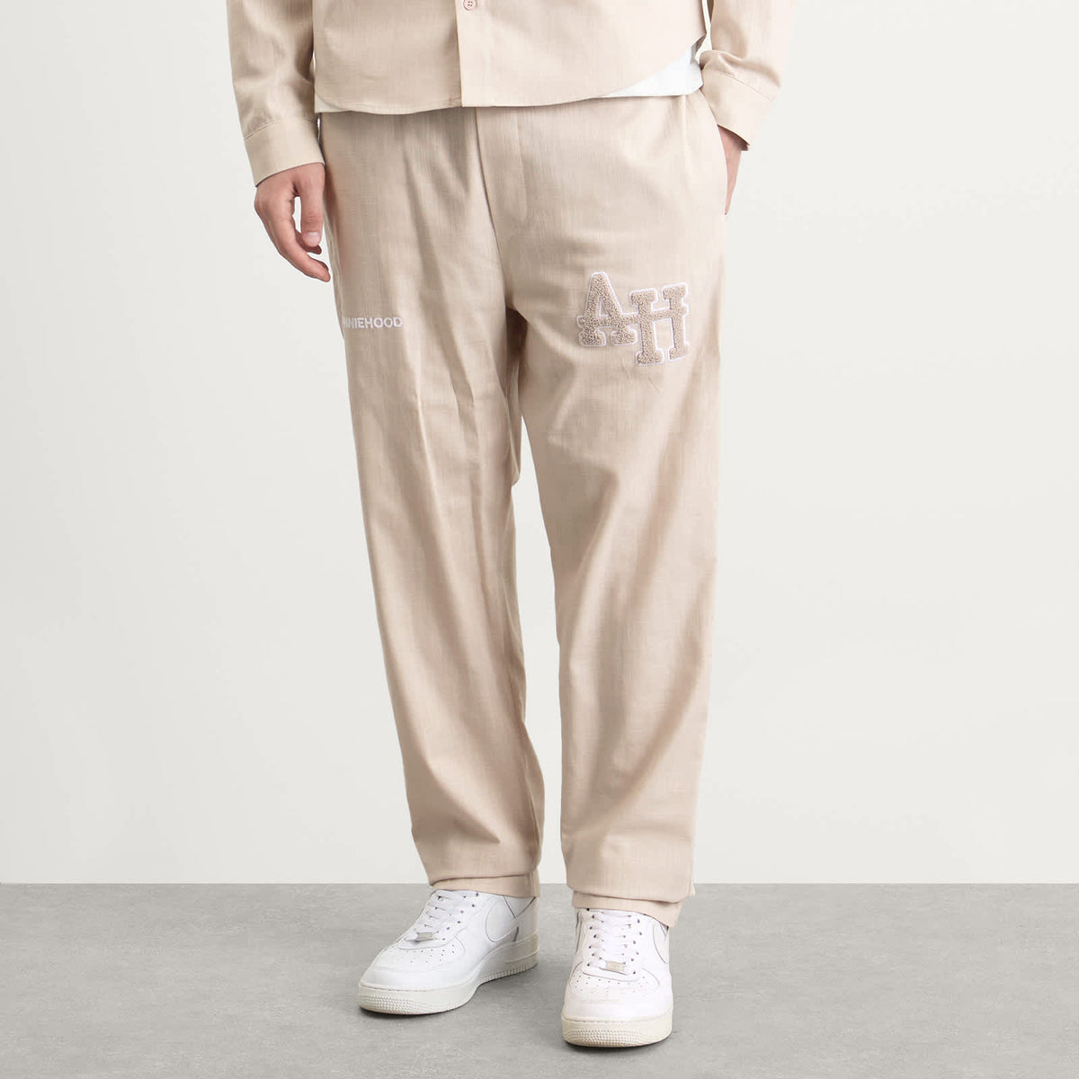 ANNIE HOOD College Linen Trousers