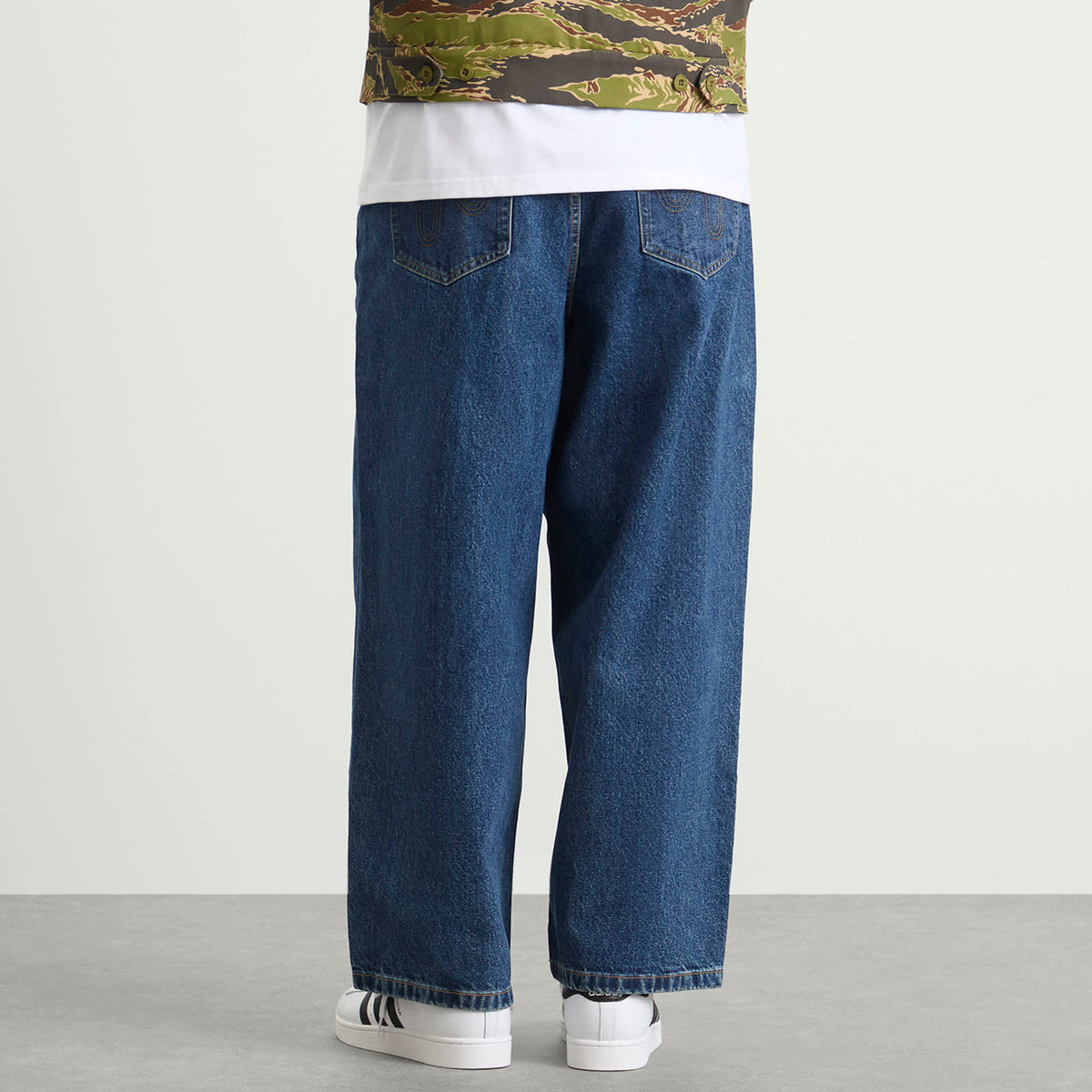 ICECREAM Running Dog Triple Scoop Wide Denim Jeans